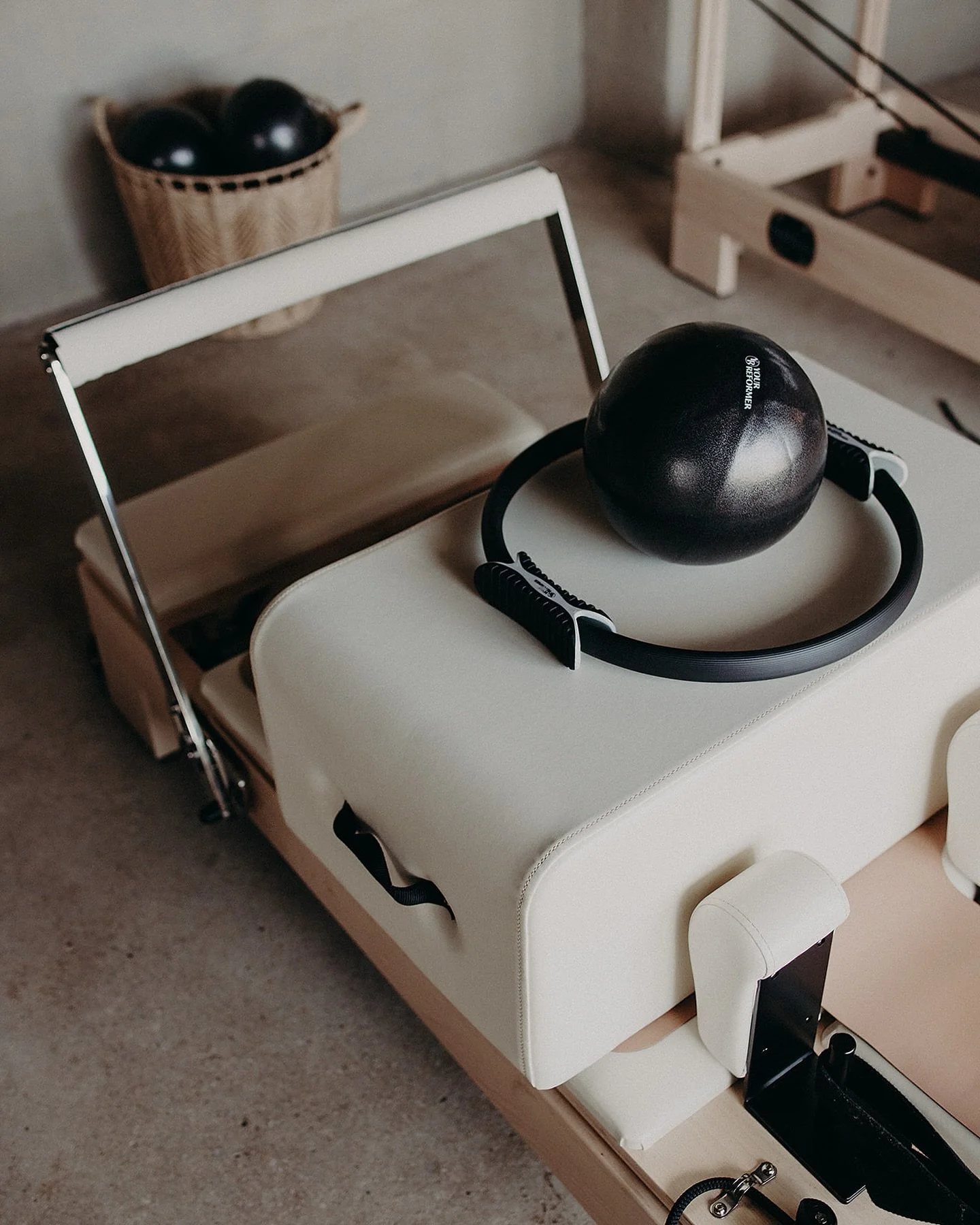 No two classes are ever the same- theres#&rsquo;s a collection of Pilates props&mdash;rings, balls, bands, and weights&mdash;that are carefully chosen to add just the right amount of support, challenge, or variety to your workout so you&rsquo;ll alwa