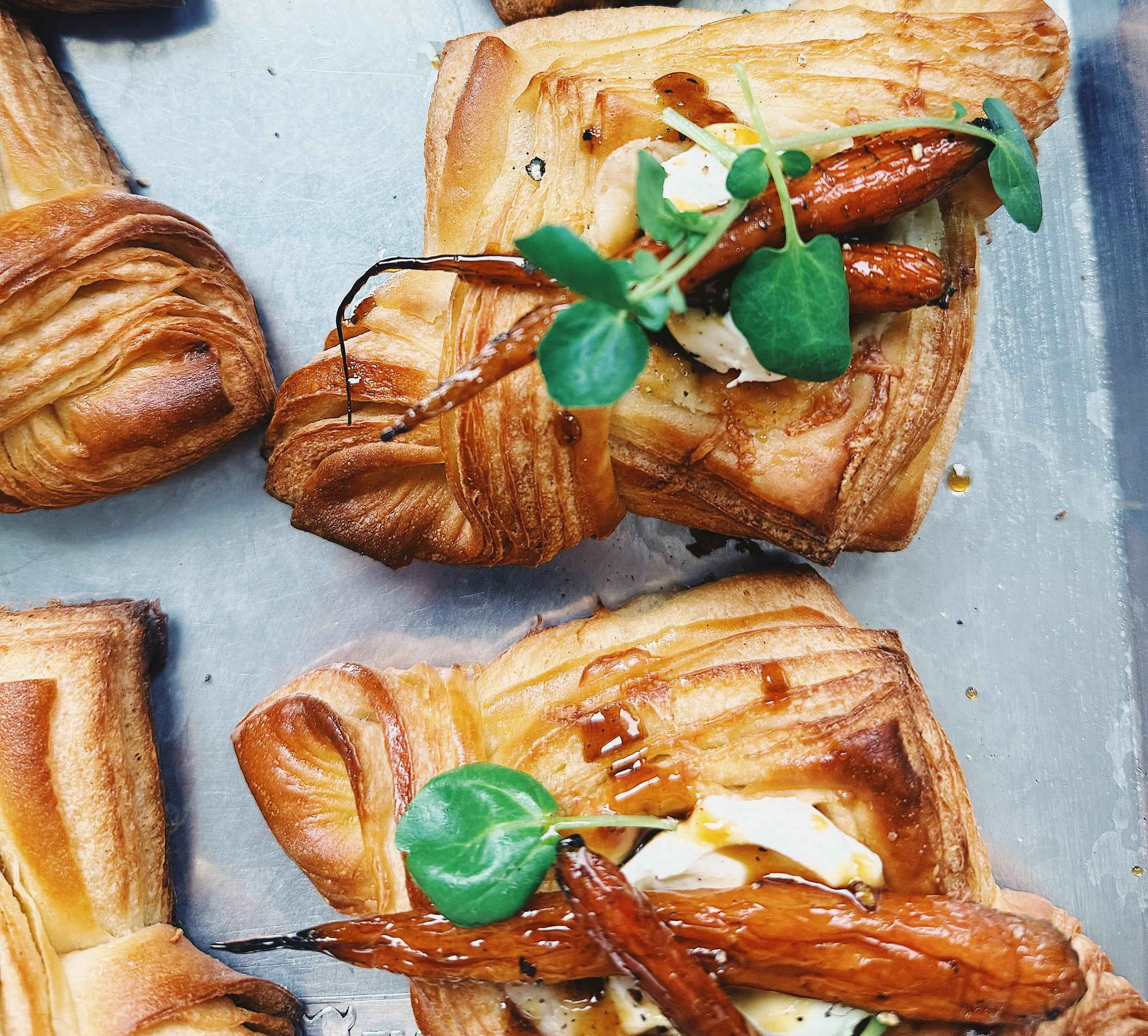 roasted carrot danish / xxvi