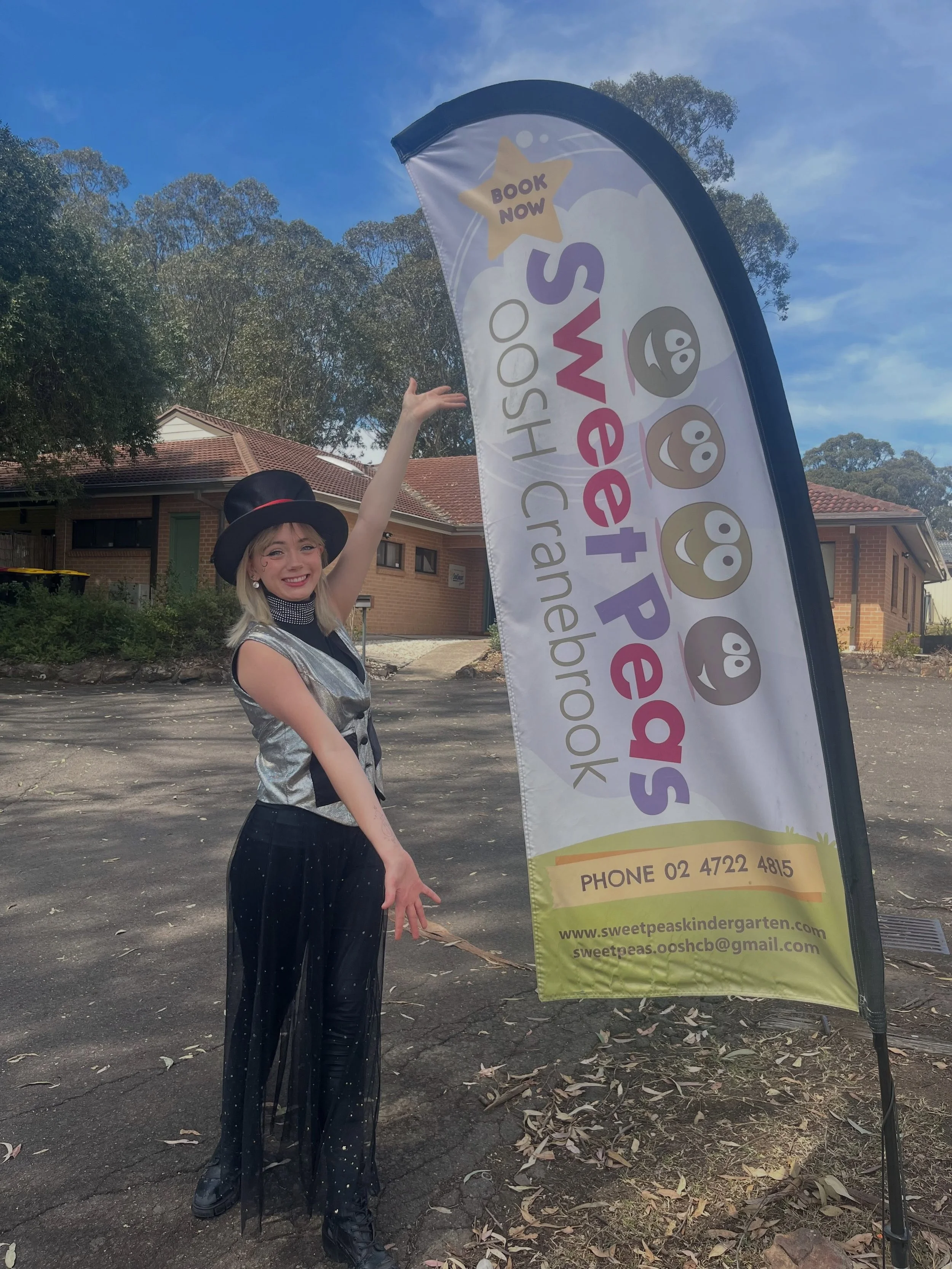 thanks for having me at sweetpeas oosh centre in cranebrook! i had an amazing time performing my kids show &ldquo;imagination makes magic&rdquo;! 

#magicmacy #imagination #magic #kidsmagic