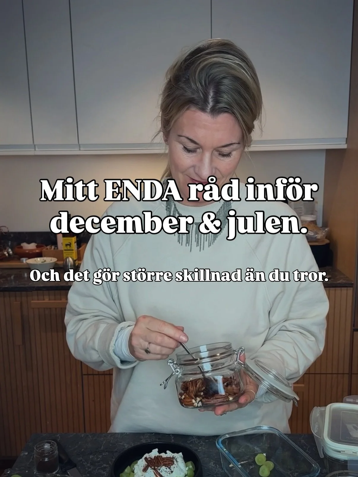 F&aring;r du ocks&aring; en massa kloka r&aring;d inf&ouml;r december&hellip; trots att du egentligen redan vet allt?

Jag h&ouml;r ofta fr&aring;n mina klienter: 

&ldquo;Jag vet exakt vad jag beh&ouml;ver g&ouml;ra &mdash; men &auml;nd&aring; tappa