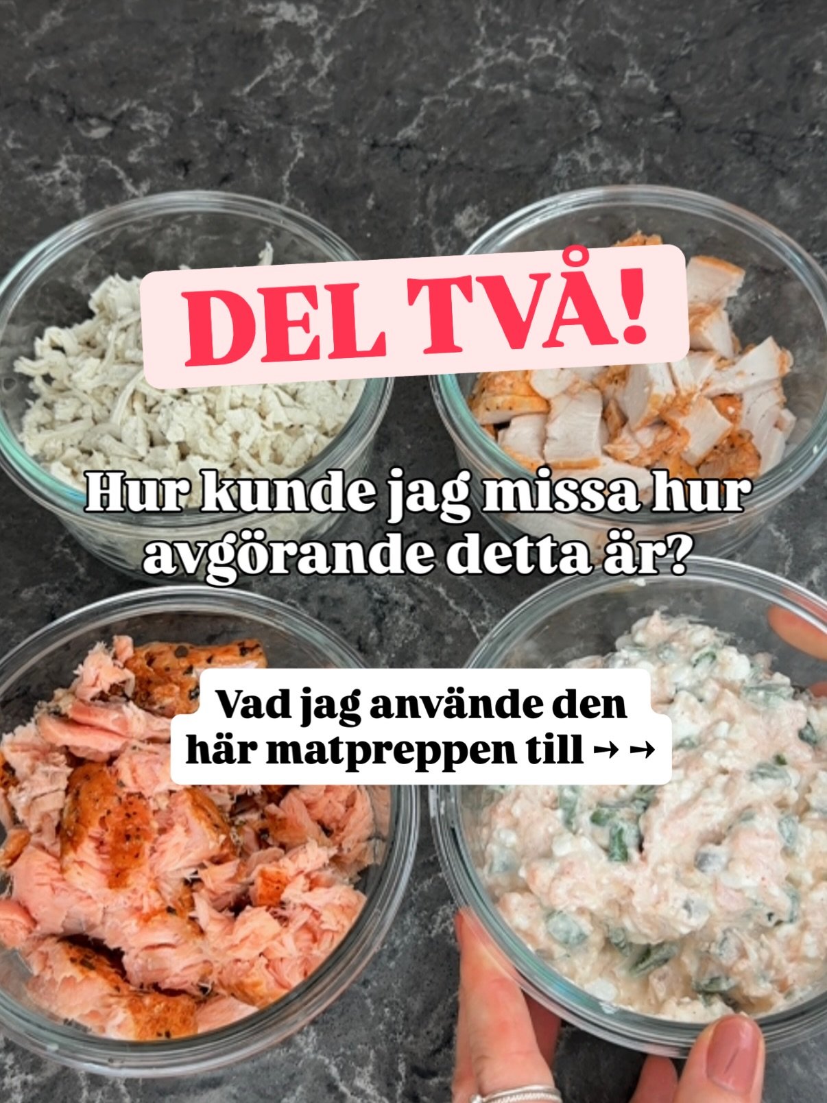 I b&ouml;rjan p&aring; veckan la jag ut min matprepp - h&auml;r kommer del 2😀 S&aring; h&auml;r anv&auml;nde jag matpreppen👇

🐟 PREPP 1: Laxr&ouml;ra

R&aring;gkusar med laxr&ouml;ra, ruccola, r&ouml;dl&ouml;k &amp; chiliflakes

Recept laxr&ouml;r