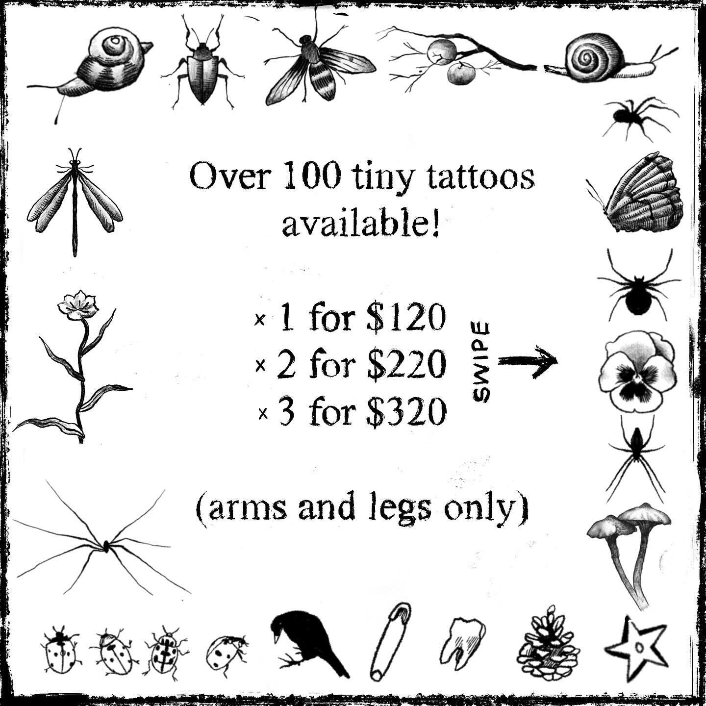 Tiny tattoos