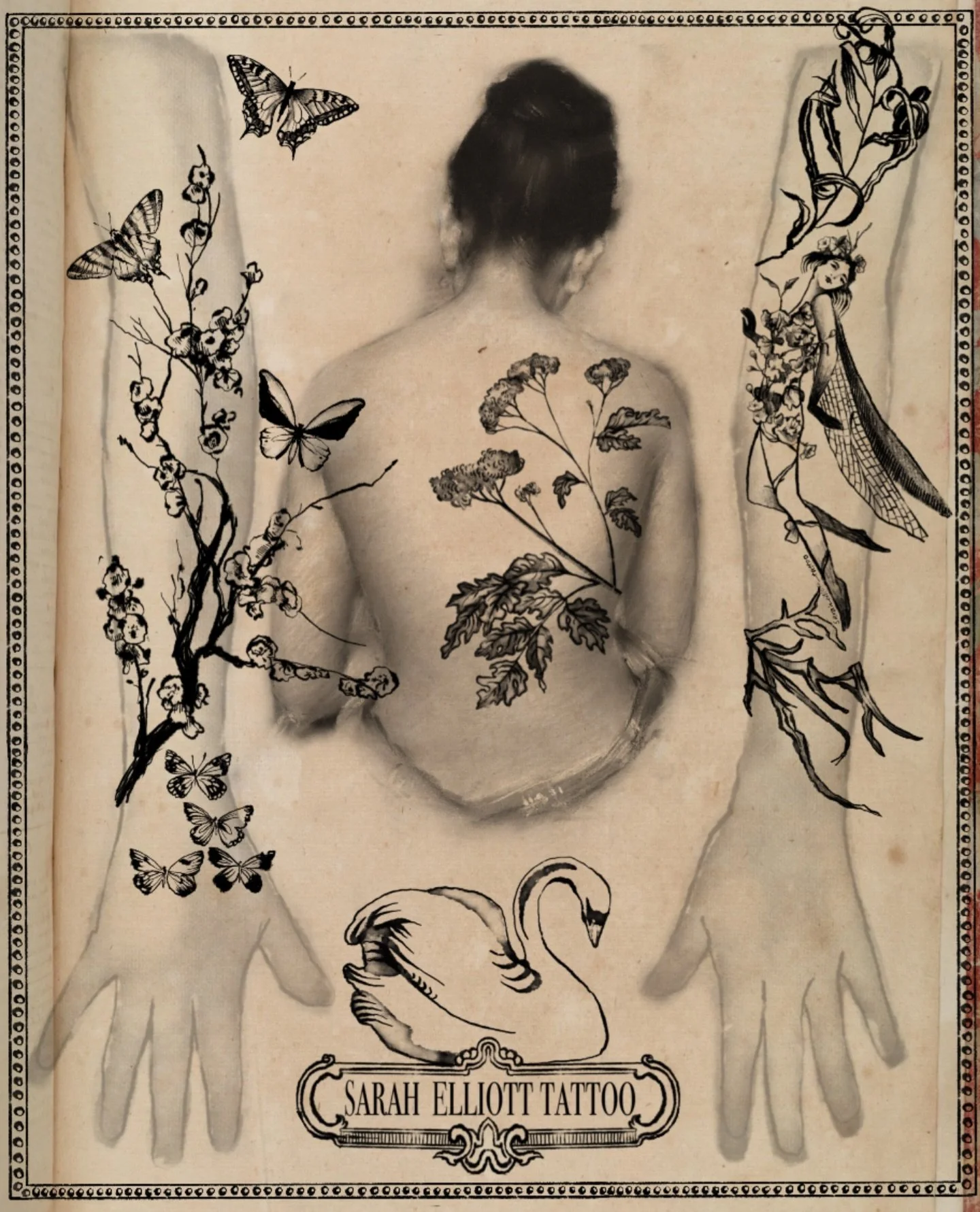 Some ideas for your next sleeve. I&rsquo;ve pulled these designs from old flash sheets-I know they can be tricky to find on instagram so I&rsquo;ve been slowly uploading everything onto my website. I&rsquo;ve opened my books for the new year, so if y