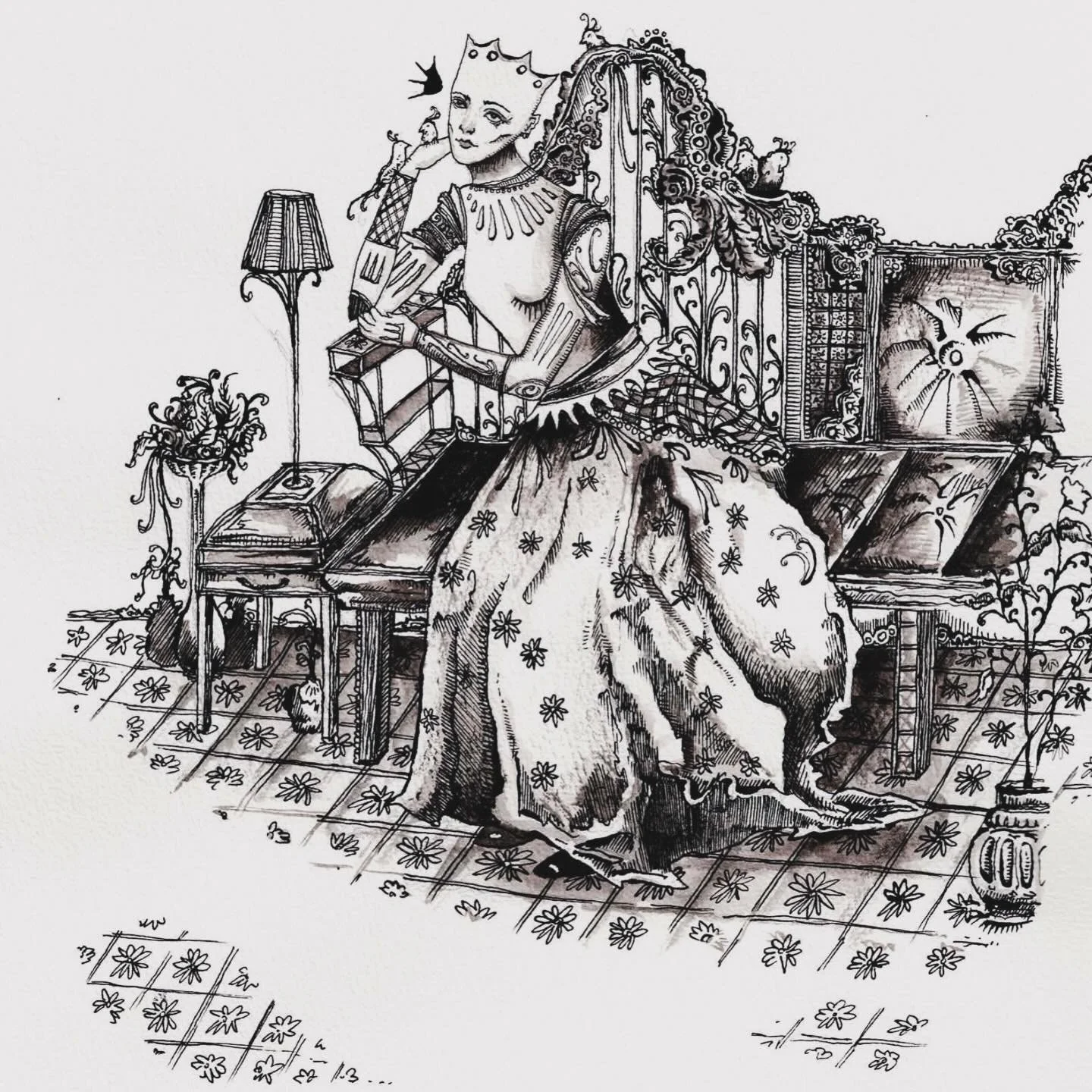 An ink drawing from a few days ago 🍃

#illustration #inkdrawing #brisbanetattoo