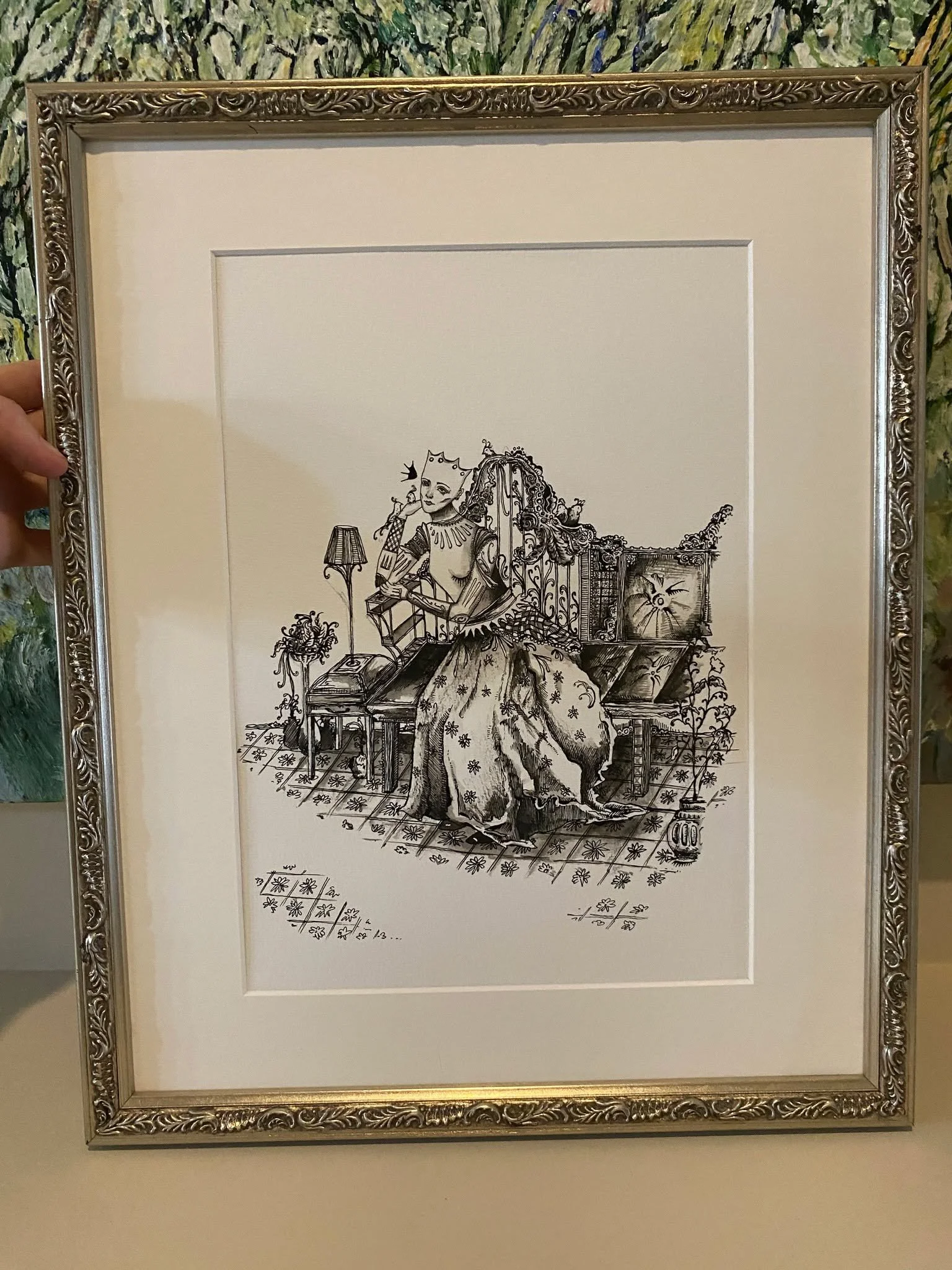 A recent illustration inspired by classic fairytale illustration. Now available online as a print. I'm also open to selling the original watercolour and ink illustration if anyone is interested. 

#illlustration #fairytaleillustration