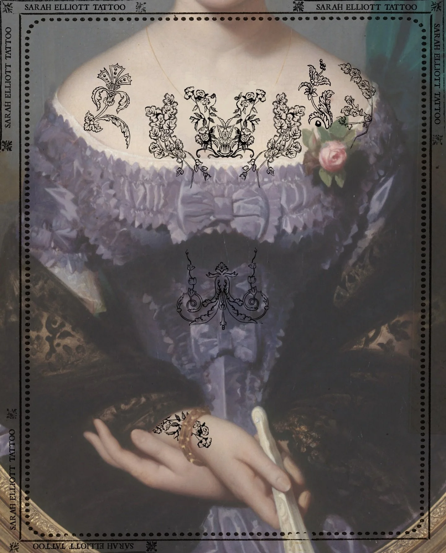 Some more tattoo ideas! I don&rsquo;t normally tattoo symmetrical designs but I&rsquo;d love to do something like this-it&rsquo;s a concept only and I think would work even better if it was ever so slightly asymmetrical. The idea needs some work but 