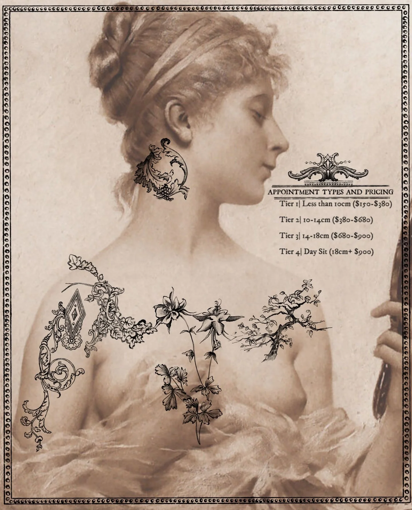 Some more illustrative tattoo ideas! I love the idea of connecting pieces between the chest and shoulder-if this is something that interests you please let me know because I&rsquo;d love to come up with some ideas about what this may look like!

Book