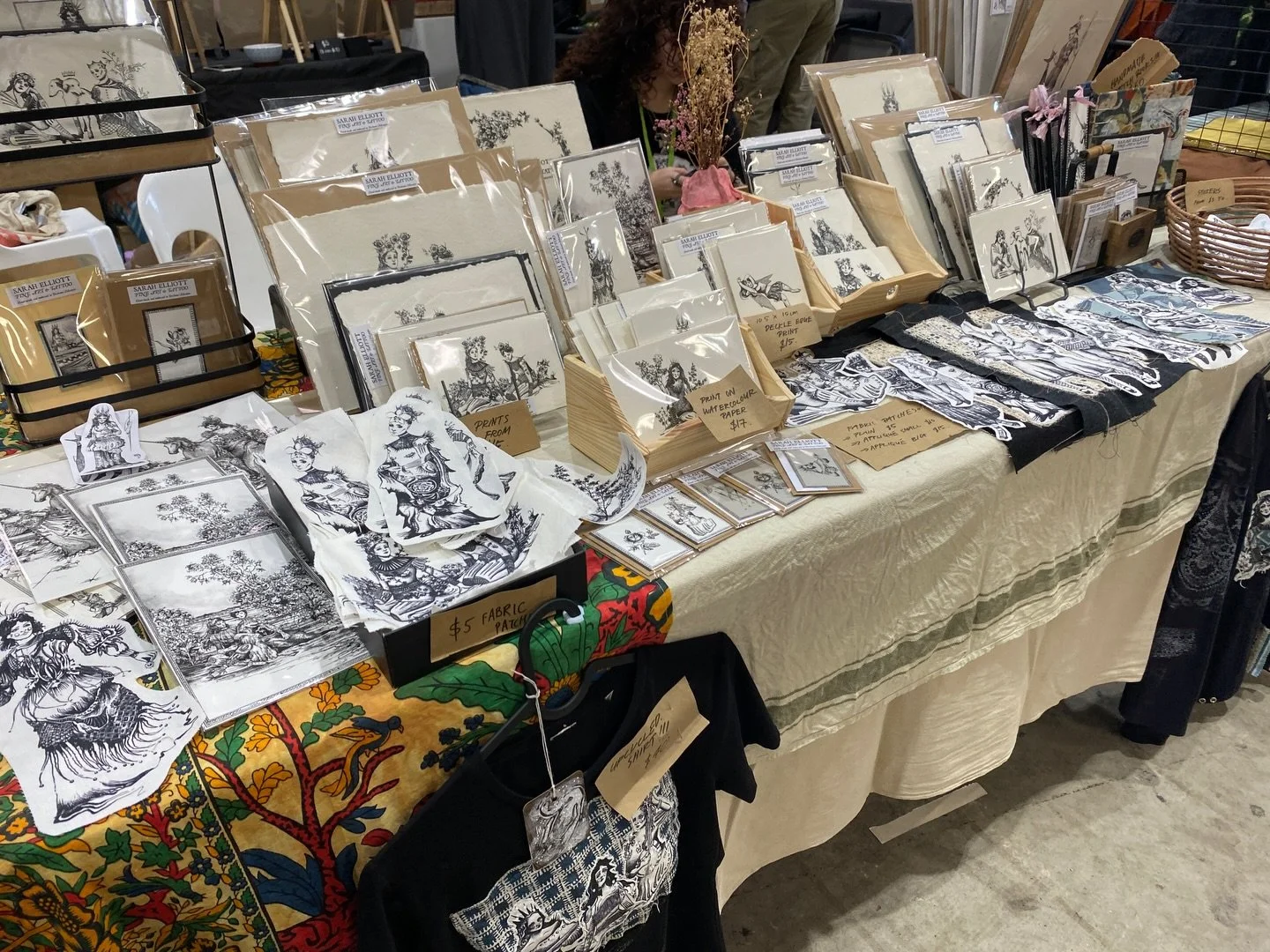 Thank you to everyone who came to the Brisbane Illustration Fair last weekend!

Thank you to everyone who made a purchase or stopped to say hi, I just wanted to emphasise that it did not go unnoticed. I have loved seeing all the pictures you guys hav