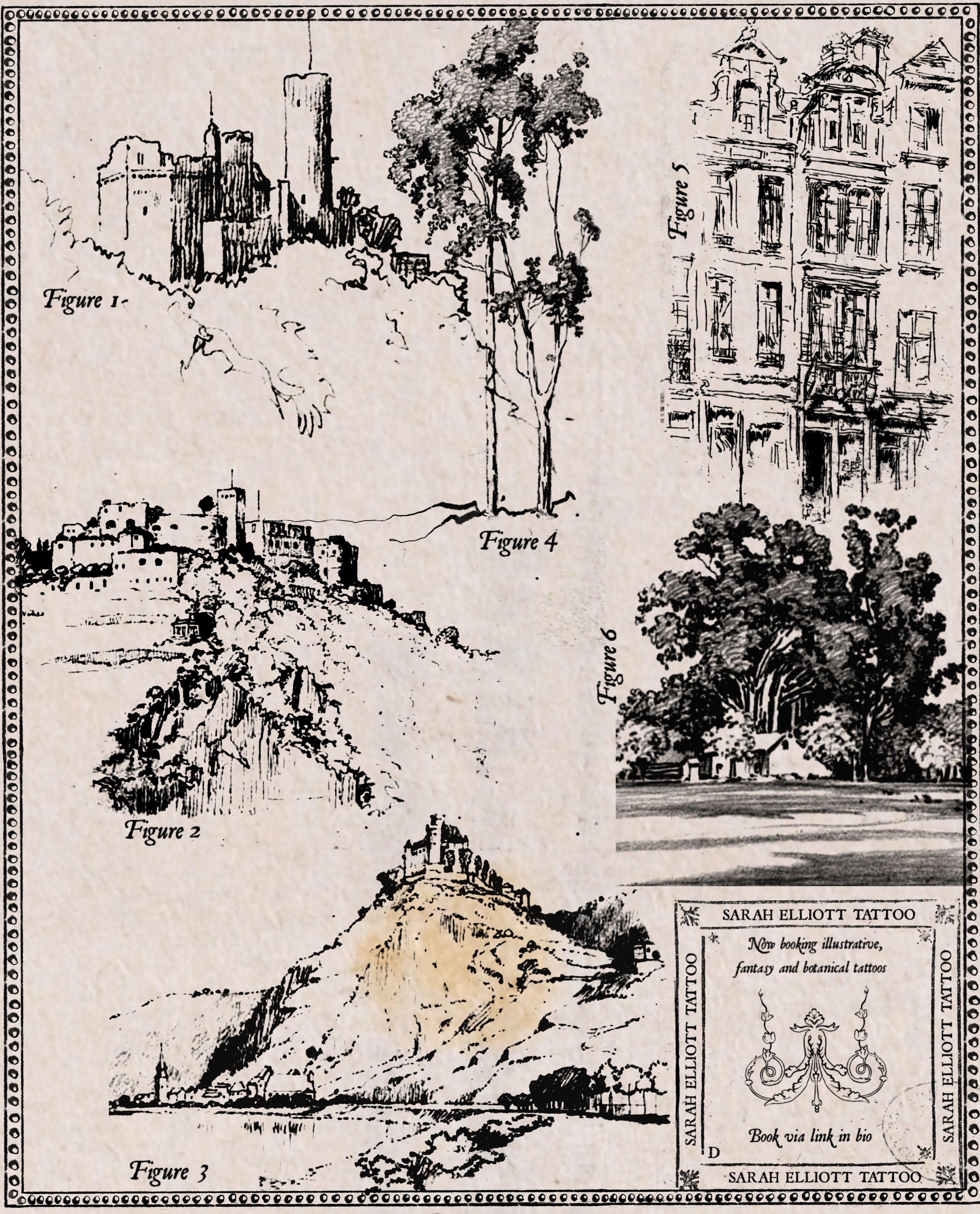 I&rsquo;ve plucked these historical illustrations from my archive. I&rsquo;d love to use these pieces as a point of departure for some new designs. They will need to be altered and redrawn to work as tattoos but I think this is a great collaborative 