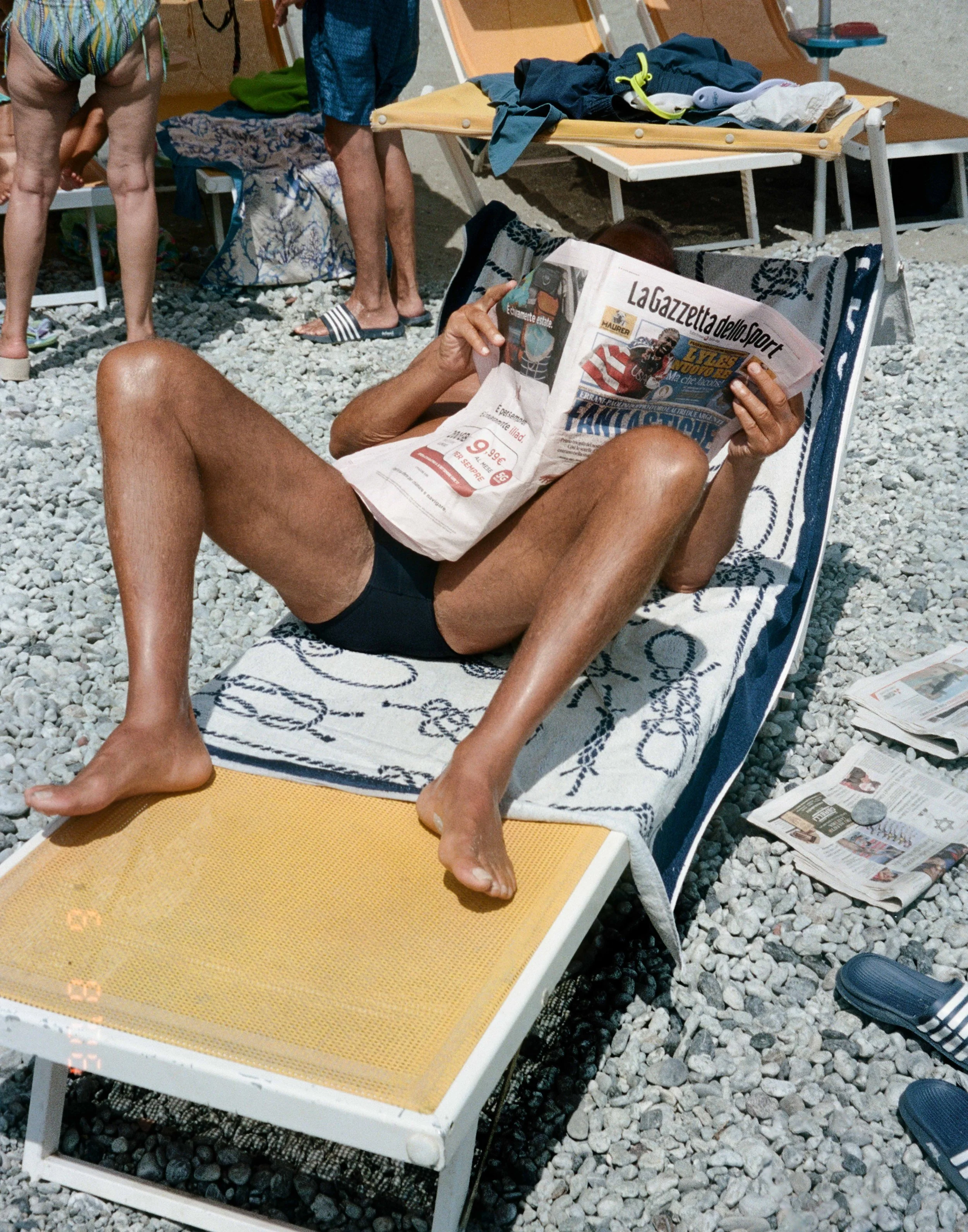 Beach day, Cinque Terra, 2024.