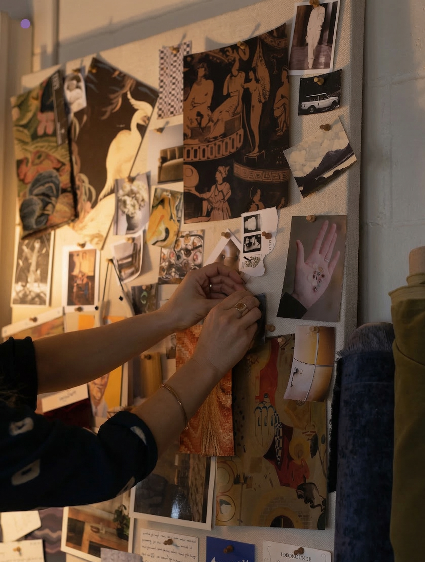 Interior Design Club Guildford - Feelings Board