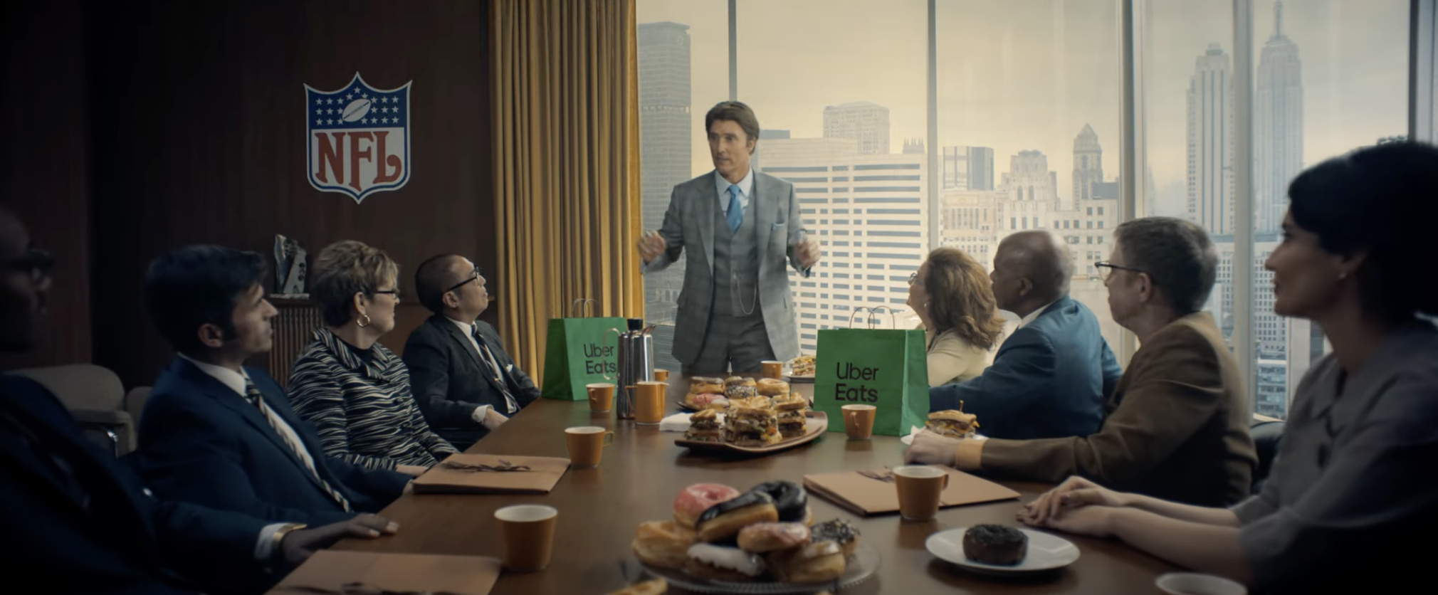 Super Bowl Pick: Uber Eats the show.