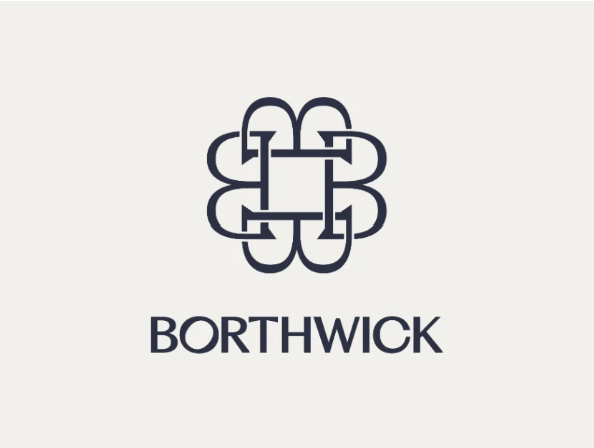 Logo with a complex geometric design above the word BORTHWICK in capital letters.