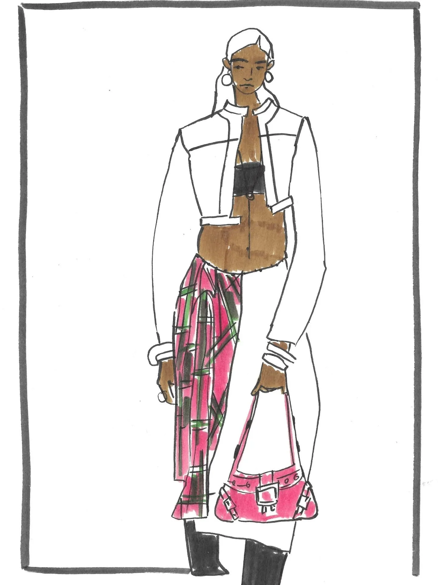 Streetstyle sketches bits from a while ago, scanned into the digital world.

5-8mins a piece.