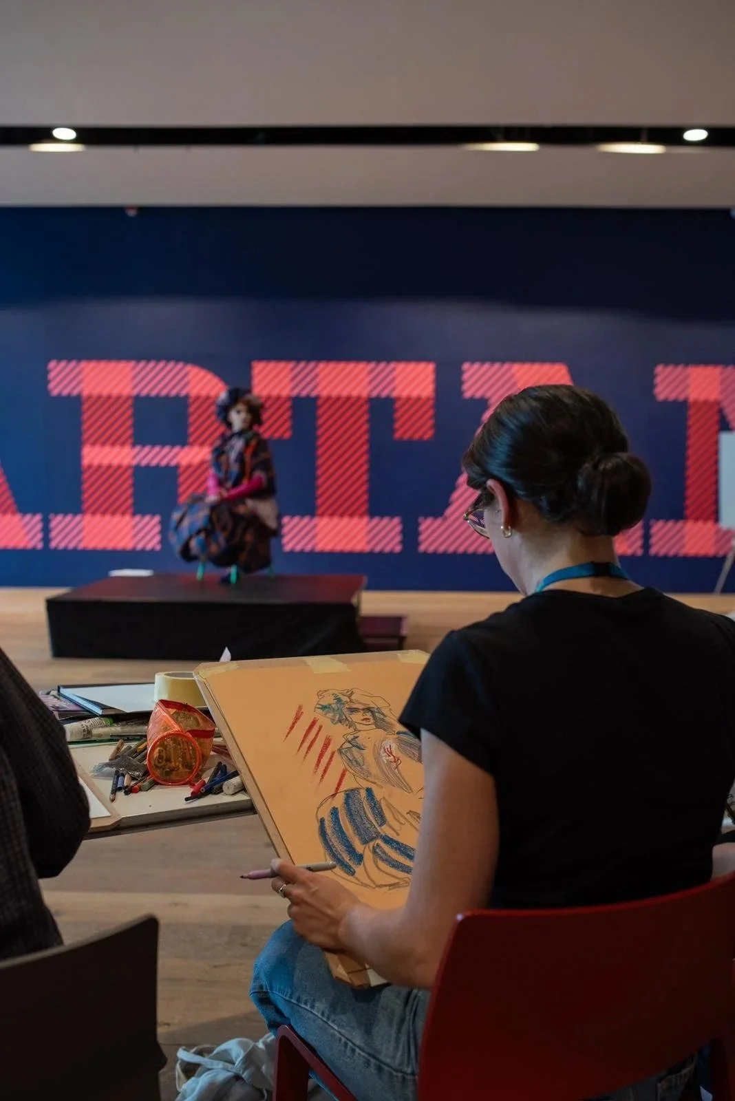 V&A Dundee - Drawing Cheddar Gorgeous