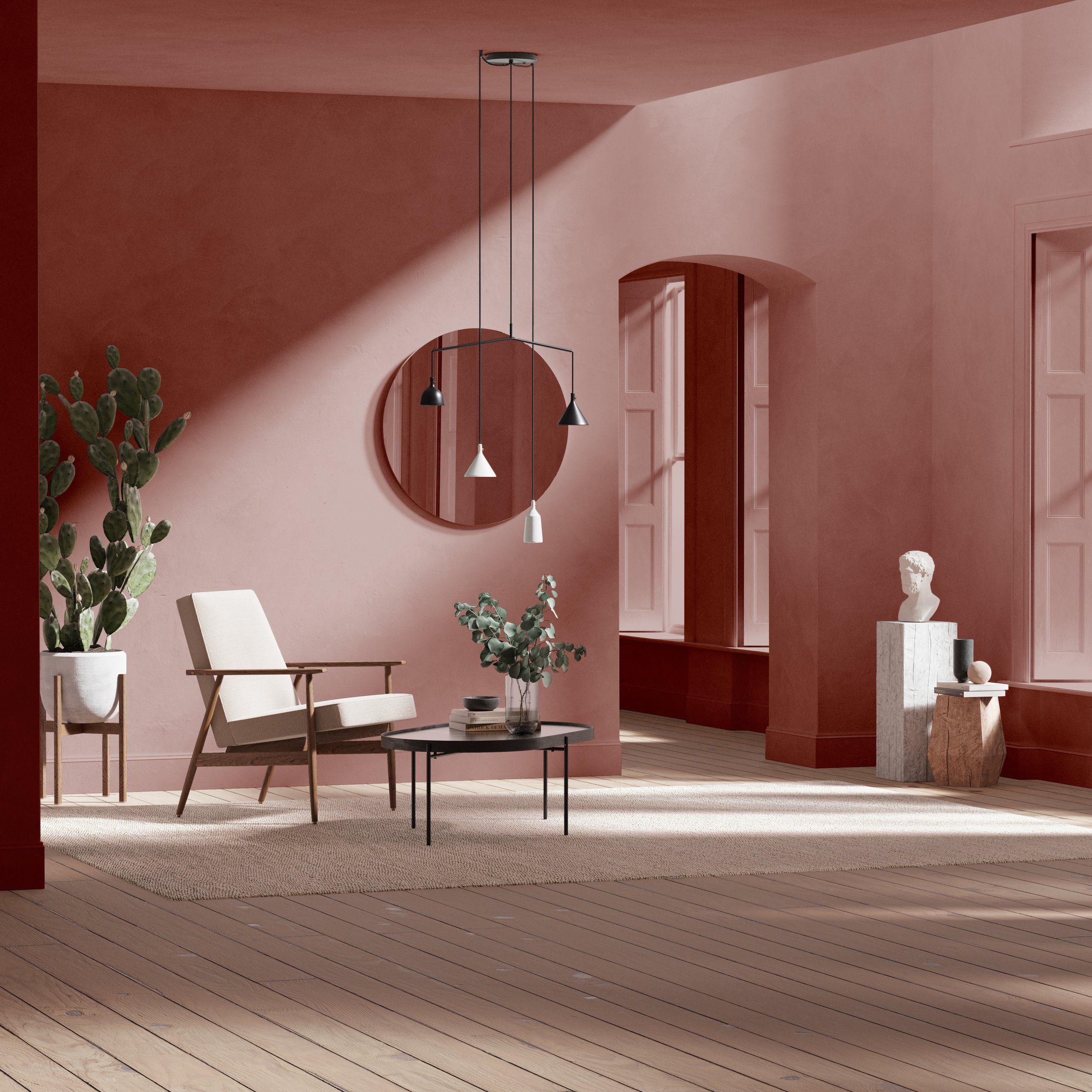 Filthy Terracotta by The Pickleson Paint Co. A bold terracotta for striking spaces.