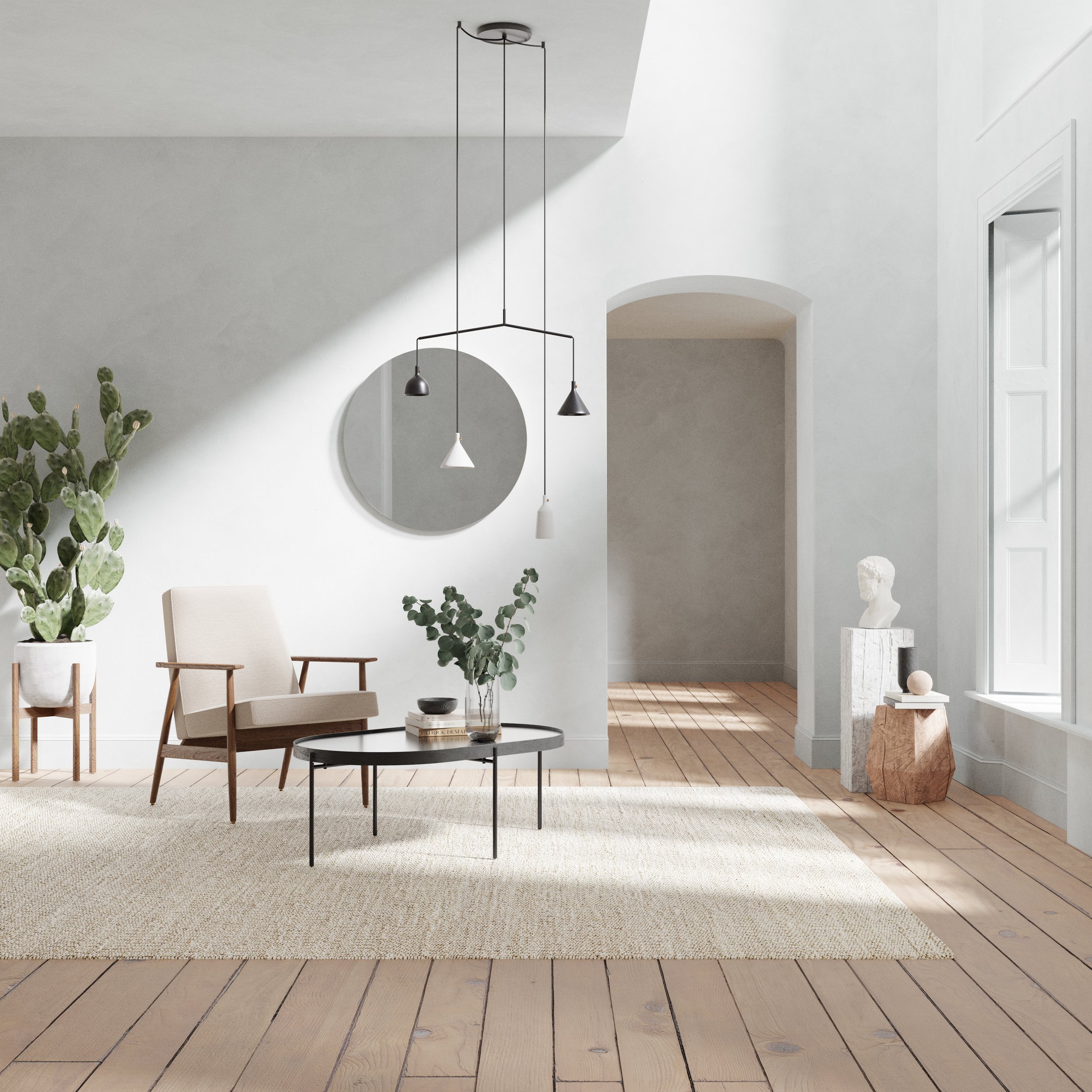 Skye Blue by The Pickleson Paint Co. A pale, soft blue with calming elegance.