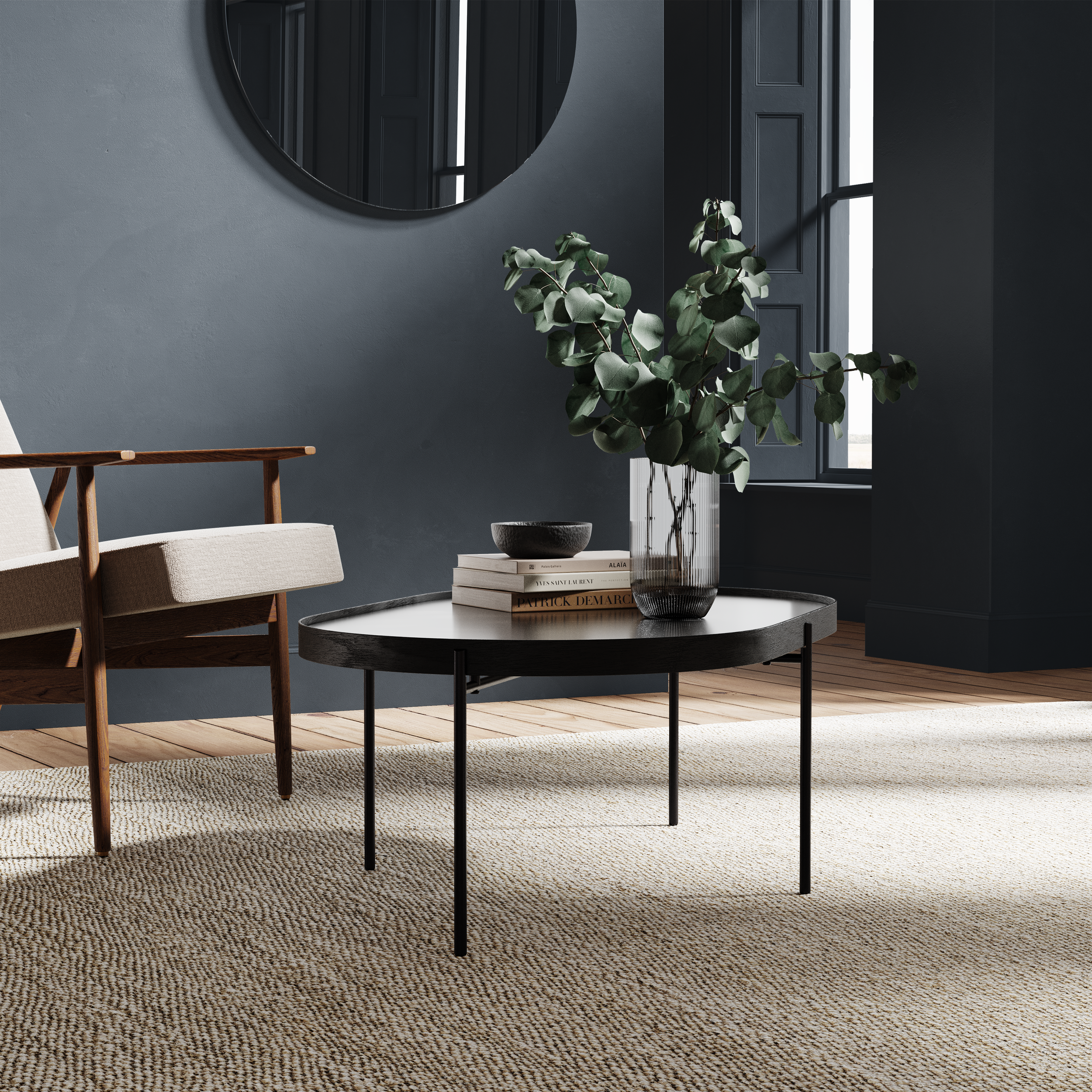 Pickle Blue by The Pickleson Paint Co. A rich navy blue with timeless elegance.