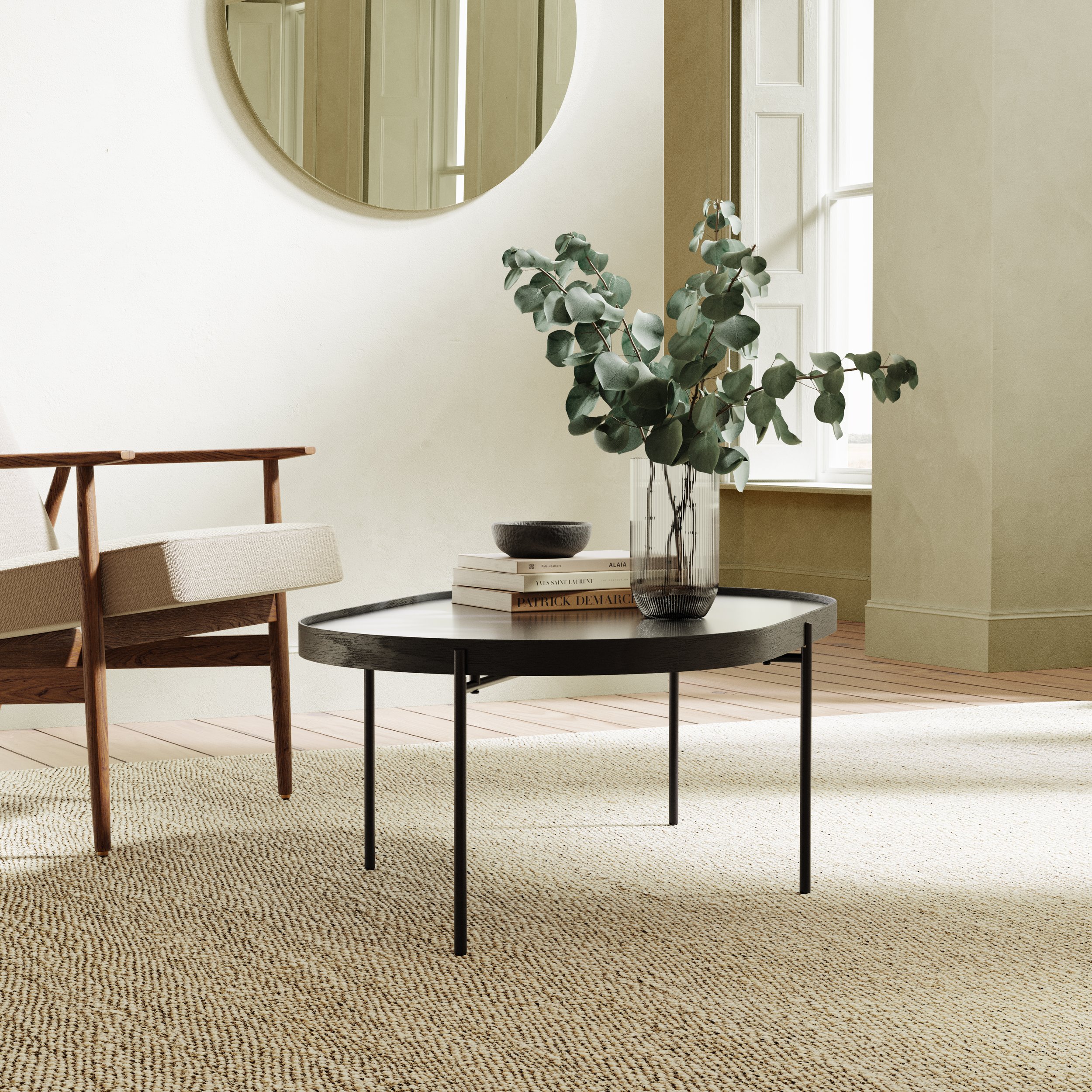 Aegean Sage by The Pickleson Paint Co. A soft, muted green inspired by the Aegean.