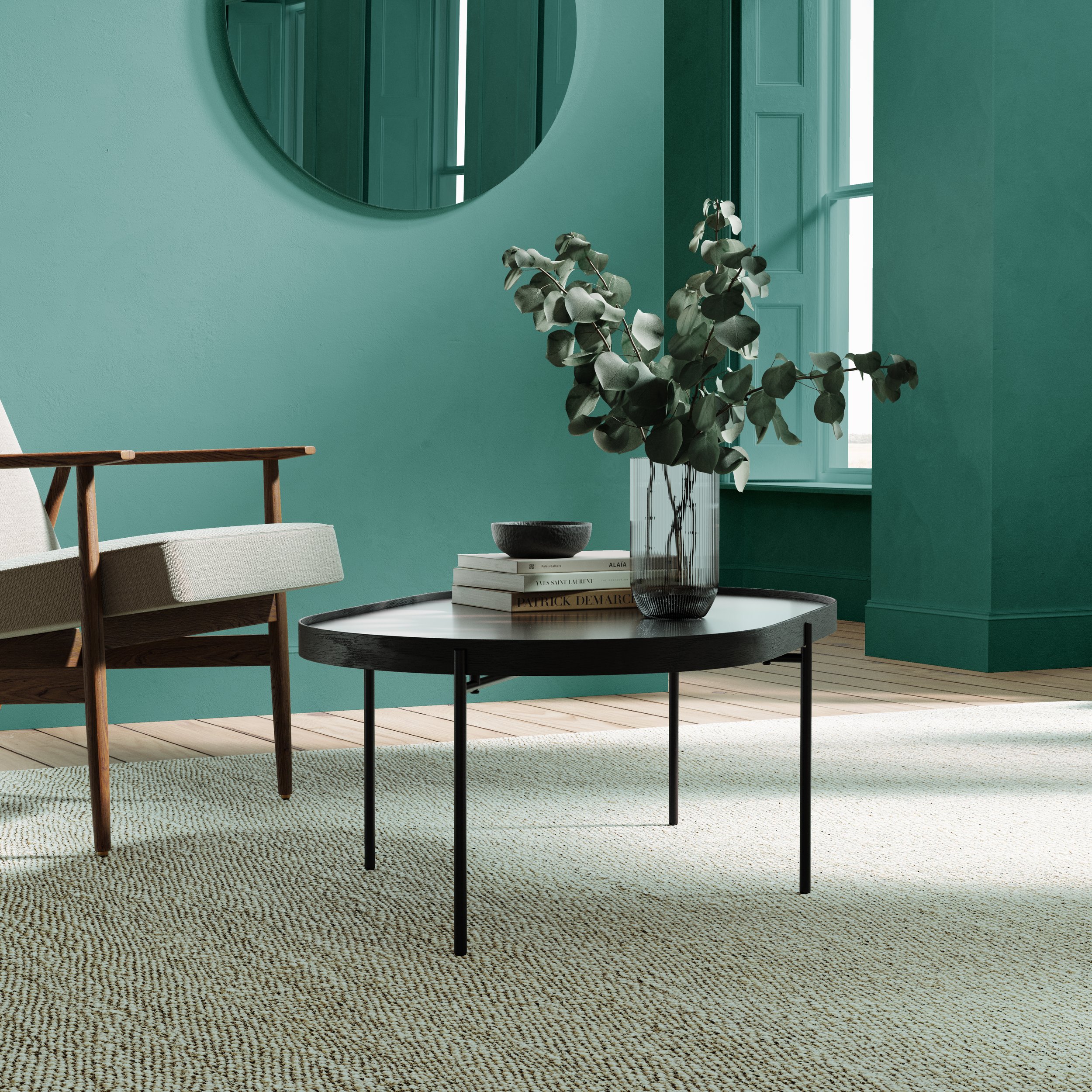 Roman Green by The Pickleson Paint Co. A bold green with natural authority.