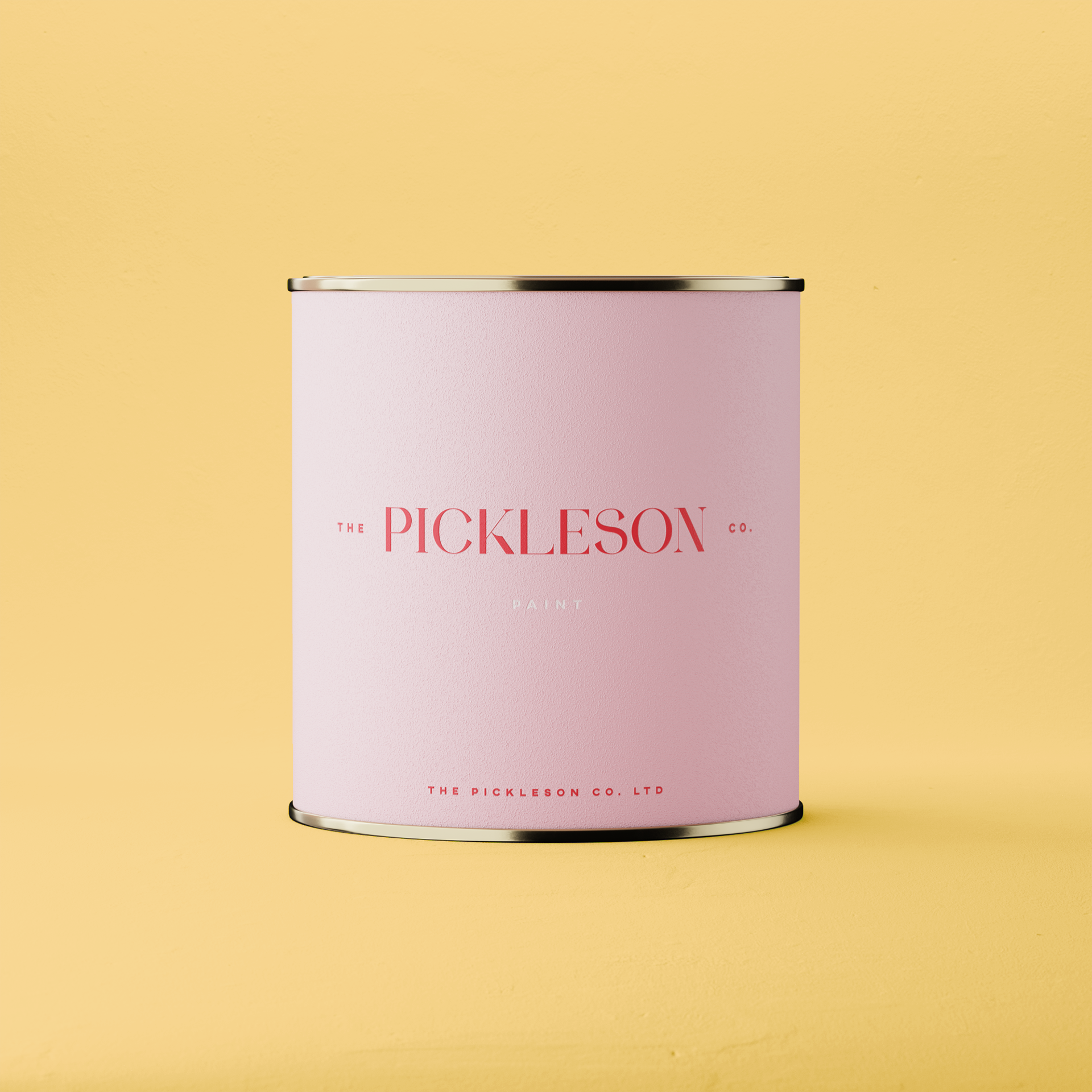 Colombian Blonde by The Pickleson Paint Co. A sunshine yellow for vibrant interiors.