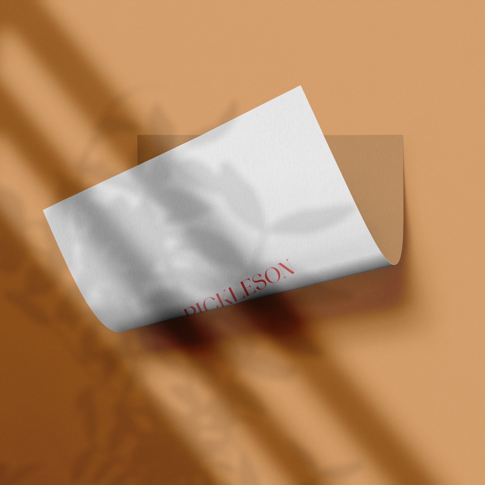 Sample Card for Hackney Gold by The Pickleson Paint Co. A rich, golden hue perfect for making a statement.