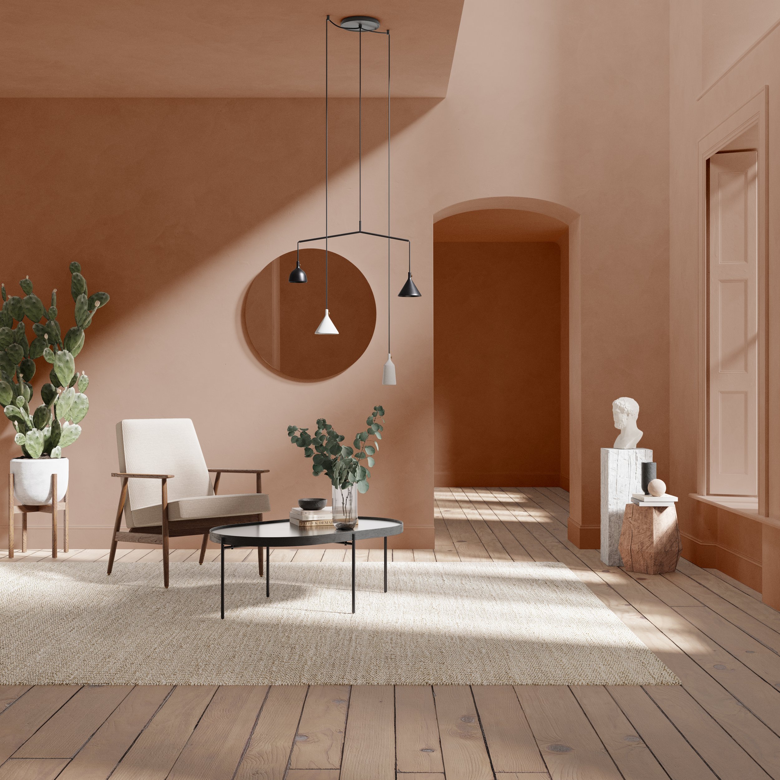 Tarte Tan by The Pickleson Paint Co. A versatile tan perfect for cozy interiors.