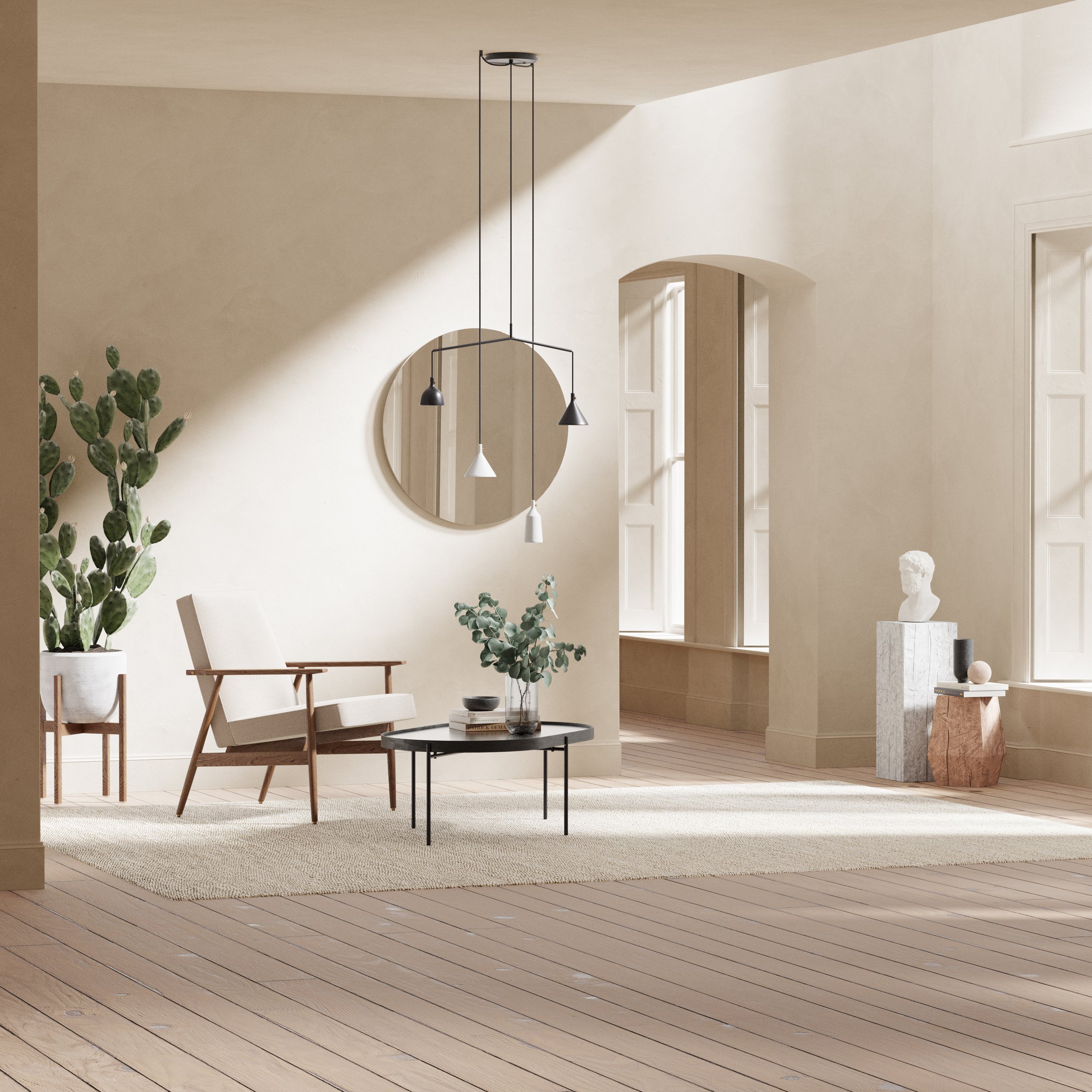Lyme Stone by The Pickleson Paint Co. A soft, neutral stone shade that is endlessly versatile.