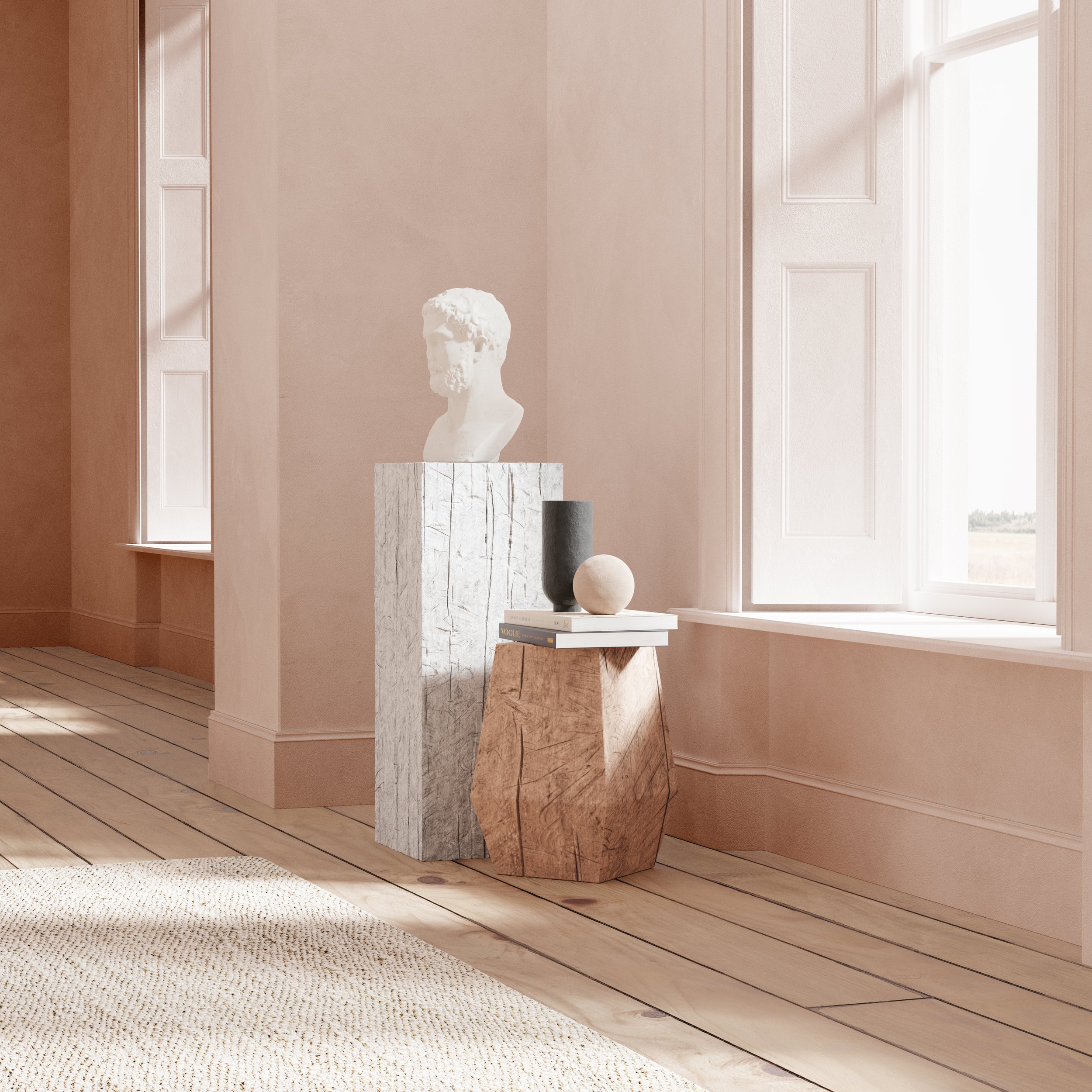 Lido Pink by The Pickleson Paint Co. A blushing pink with delicate sophistication.