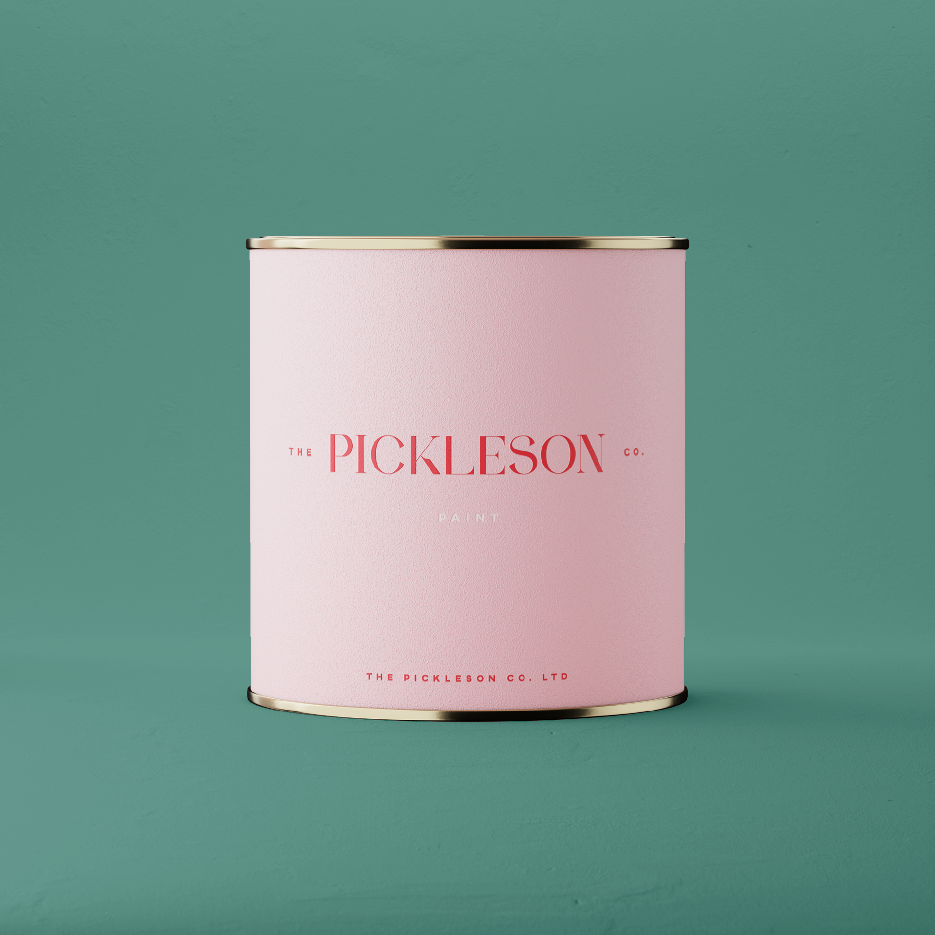 Basilica Teal by The Pickleson Paint Co. A bold yet calming teal perfect for modern interiors.