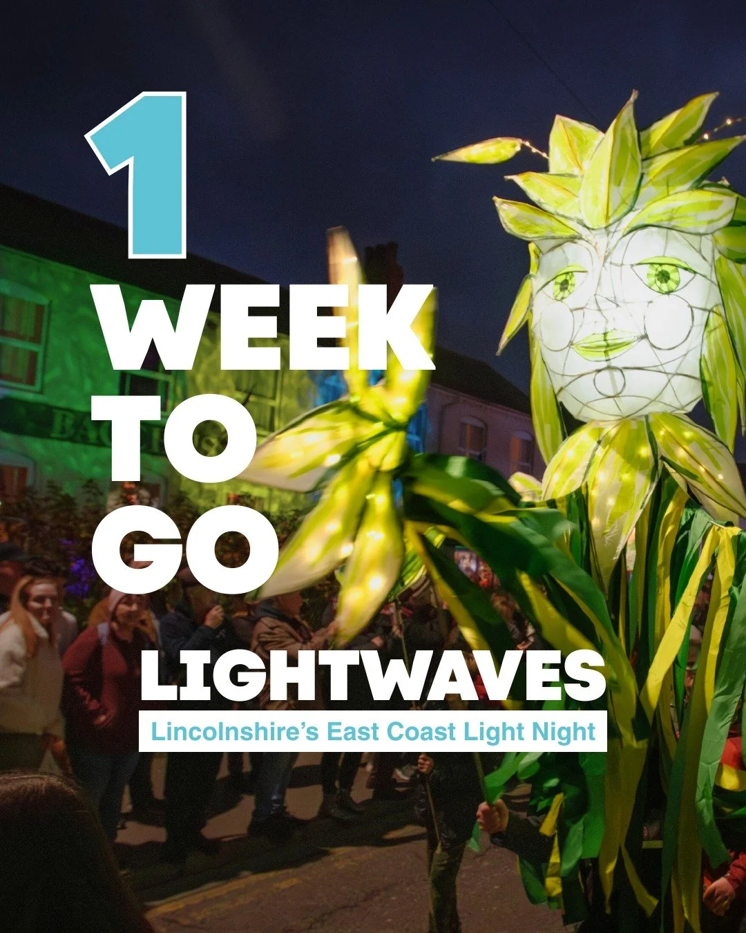 ⏳ It&rsquo;s official - Less than 7 days to go until Lightwaves 2025 lights up the Lincolnshire Coast! ⏳

Artists, performers and the local community members are busy preparing something truly magical for you to experience this October. 

Come along 