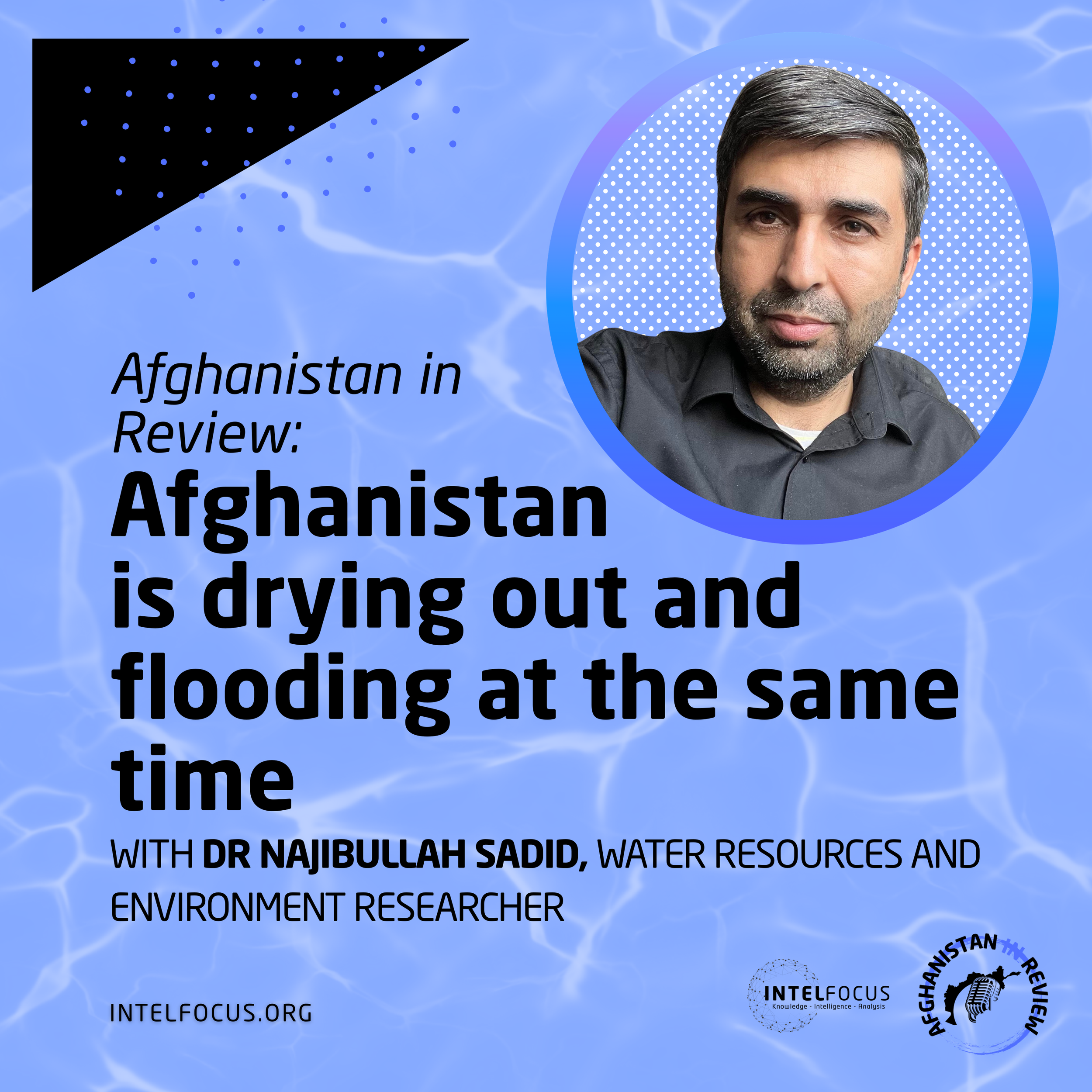 Afghanistan is drying out and flooding at the same time