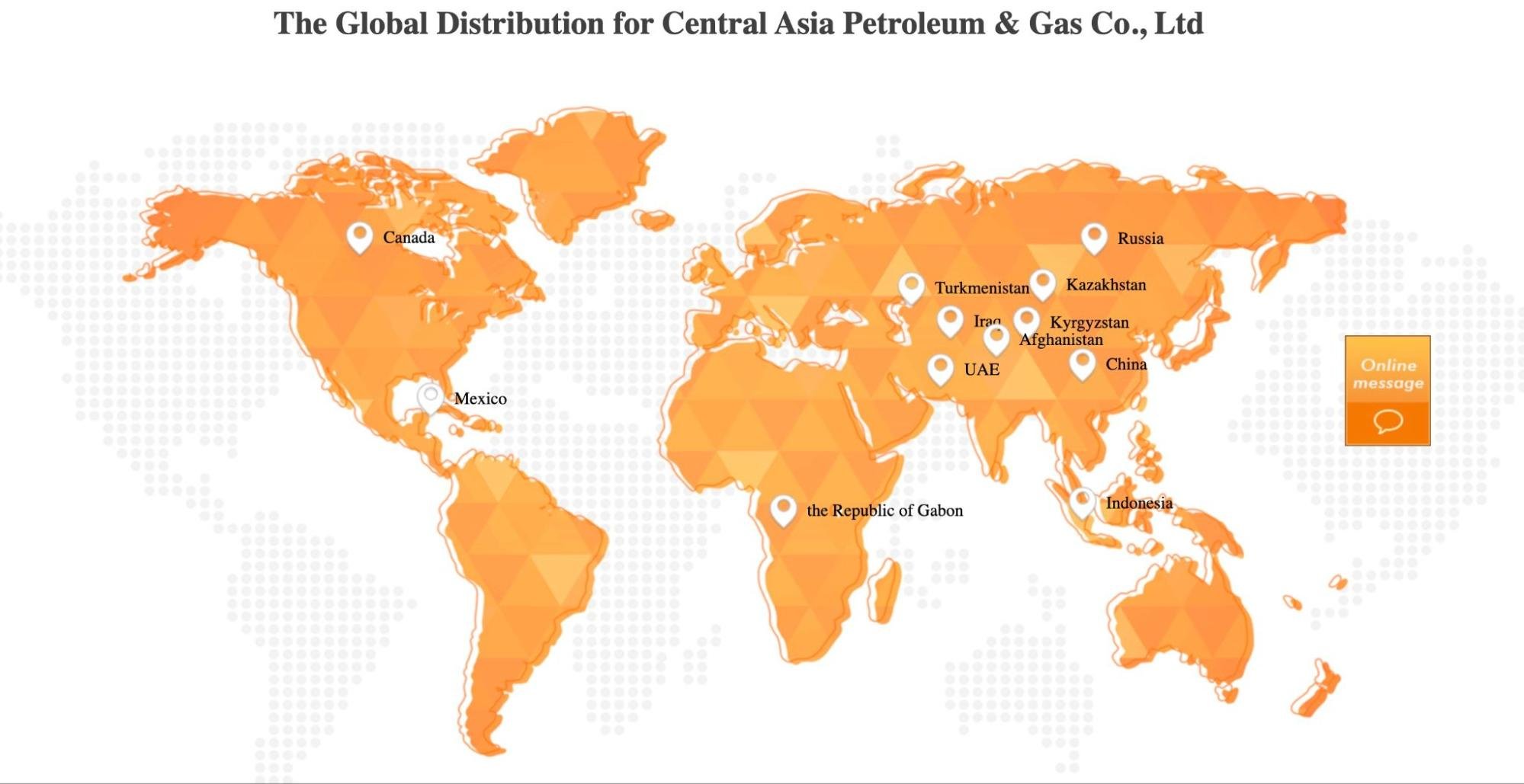 Pictured: CAPEIC’s business map as displayed on their website.