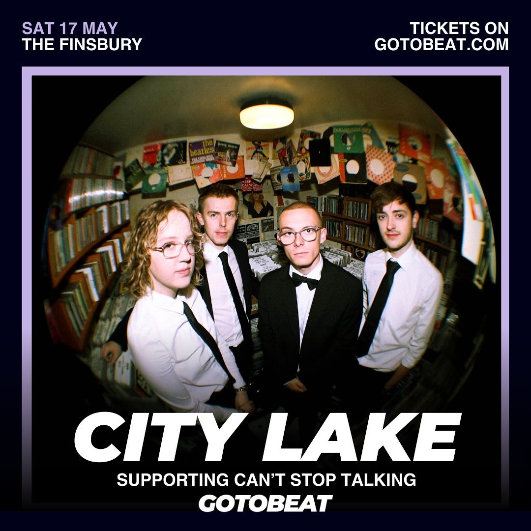absolutely buzzing to announce that we’ll be supporting @cantstoptalkingband this Saturday the 17th of may at the Finsbury in north London! Ticket link will be in our bio! DONT MISS IT!