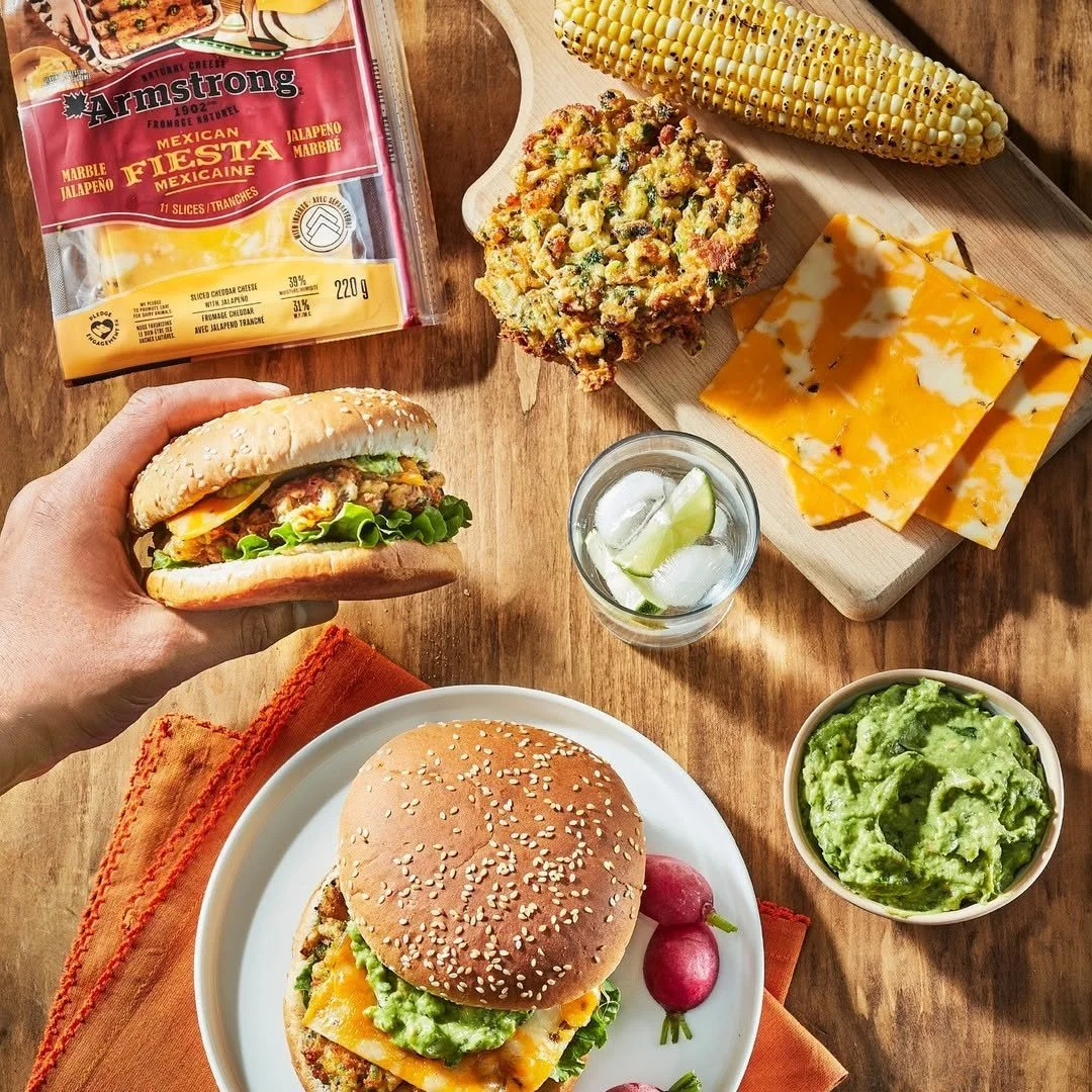 Olé!+++These+corn+fritter,+chipotle+and+guacamole+burgers+with+@ArmstrongCheese+Mexican+Fiesta+cheese+will+be+your+family's+go-to+on+hot+summer+days.+☀+Swipe+for+a+look+at+the+ingredients+you'll+need+and+our+tips+on+how+to+pick+the+perf.jpg