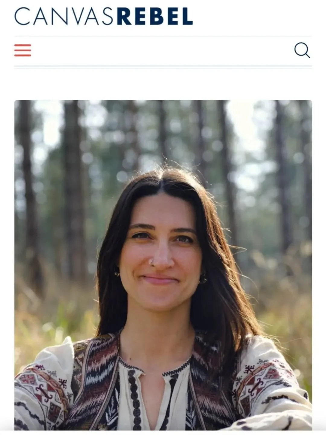Wow oh wow! Proud feature alert 🥳

I am beyond honoured to have been interviewed by @canvasrebel and got the chance to share my heart, my why, my passion. I am very lucky to do what I feel is the most incredible job. 

In here I talk about how I bui