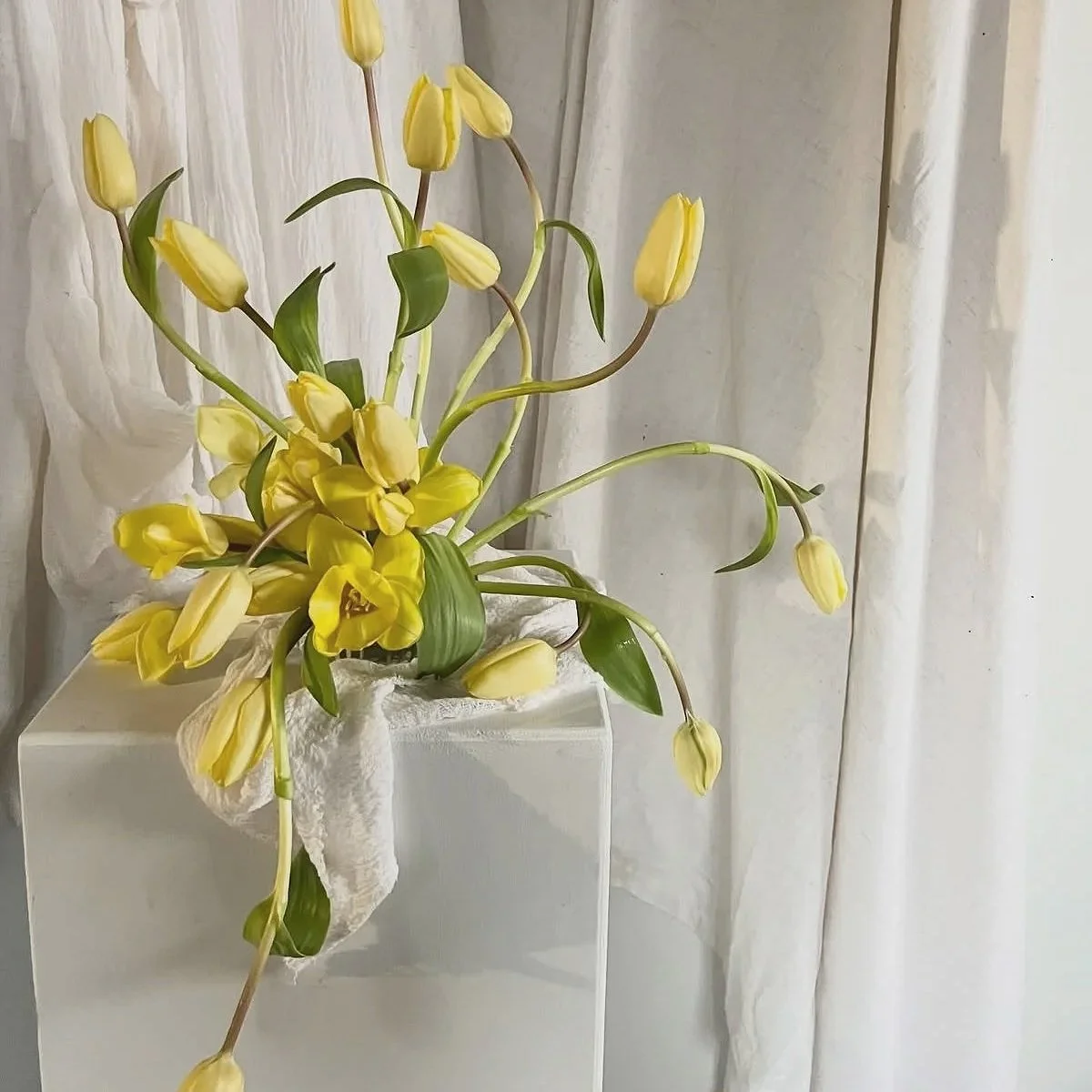 Contemporary tulip flower design