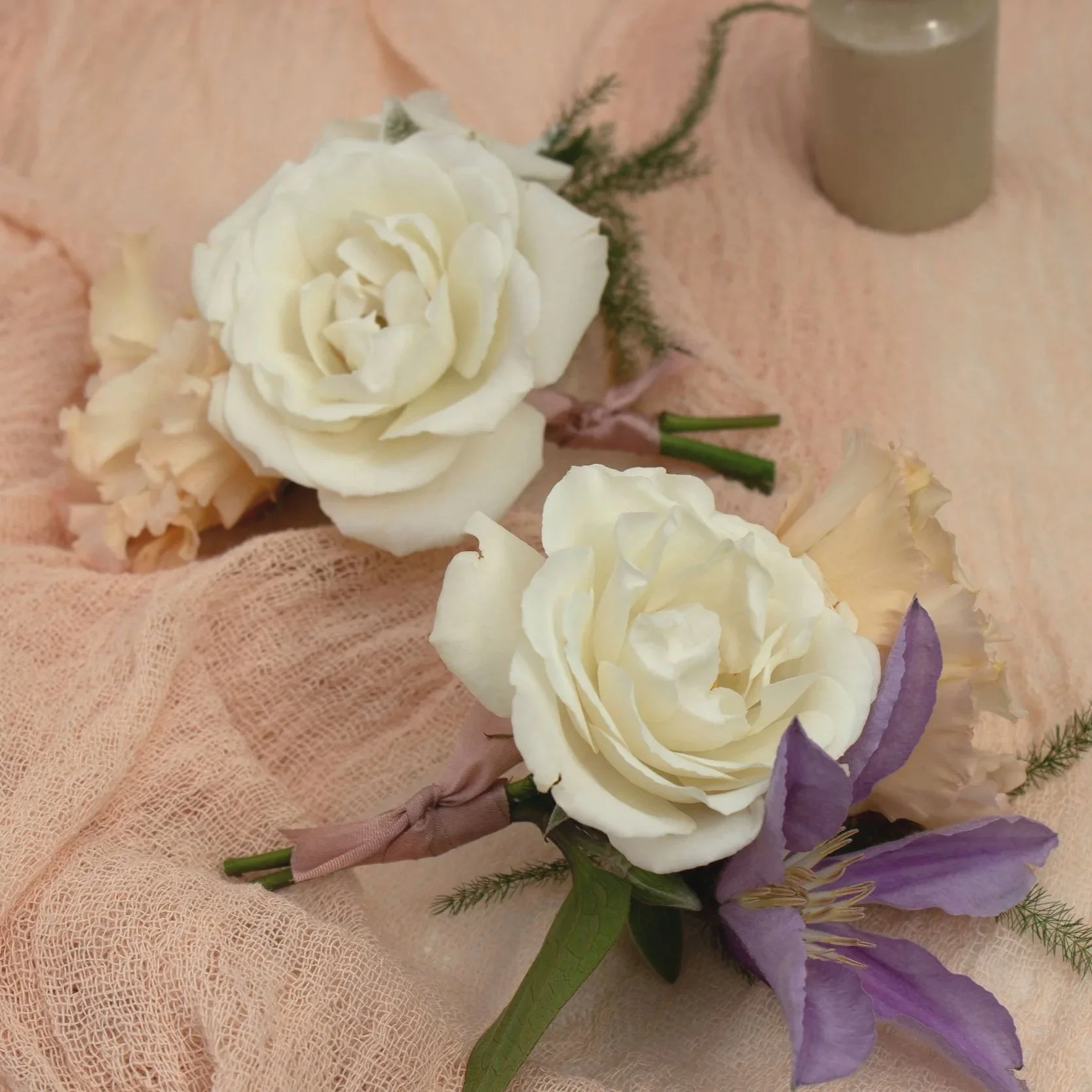 rose buttonhole