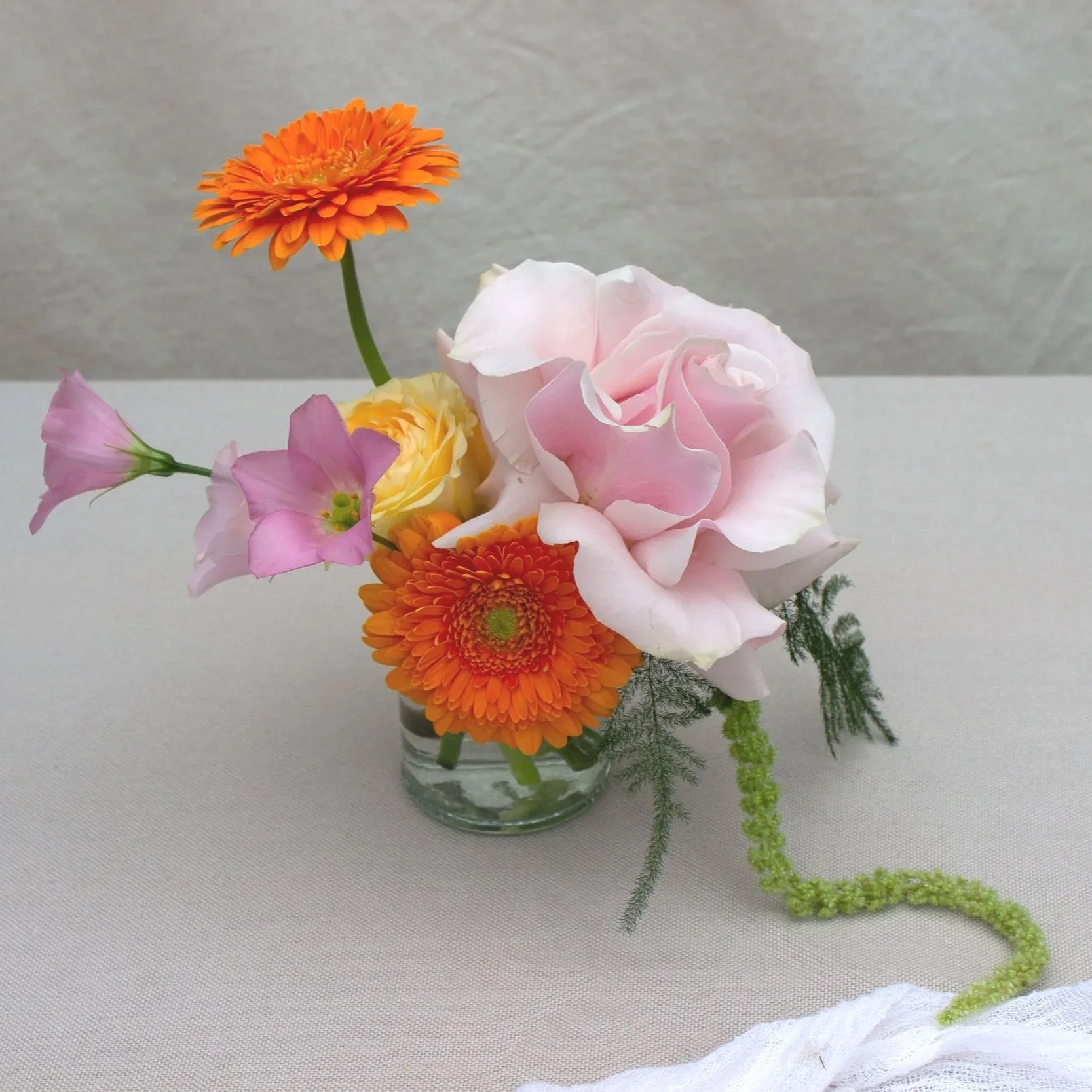 colourful wedding flowers Norfolk