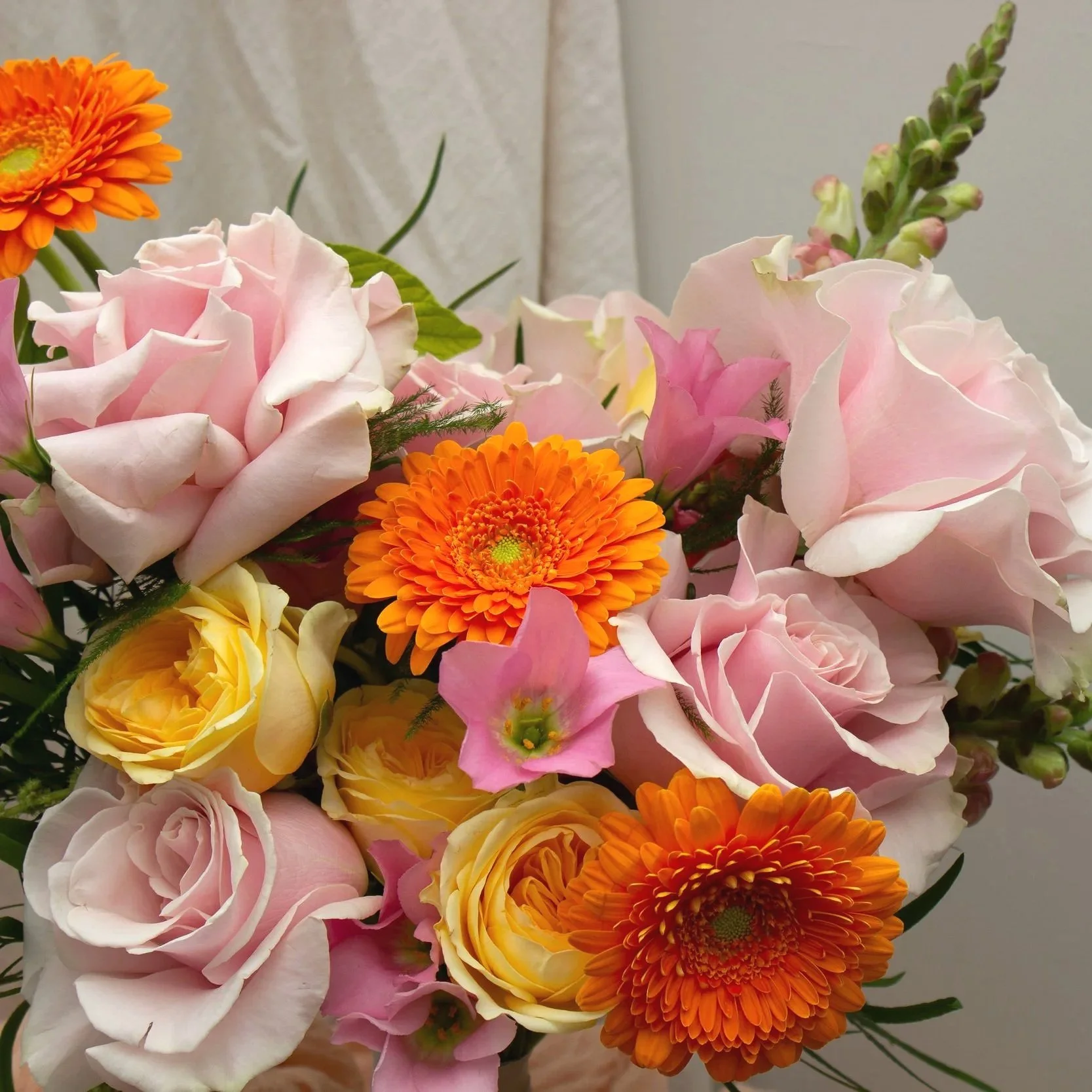 bright bridal flowers Norfolk