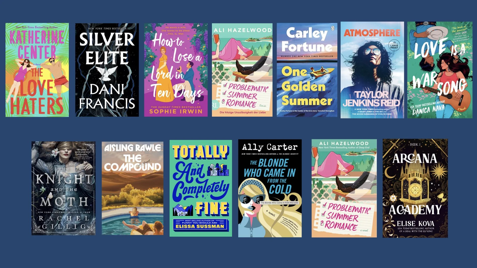Books To Read In August!
