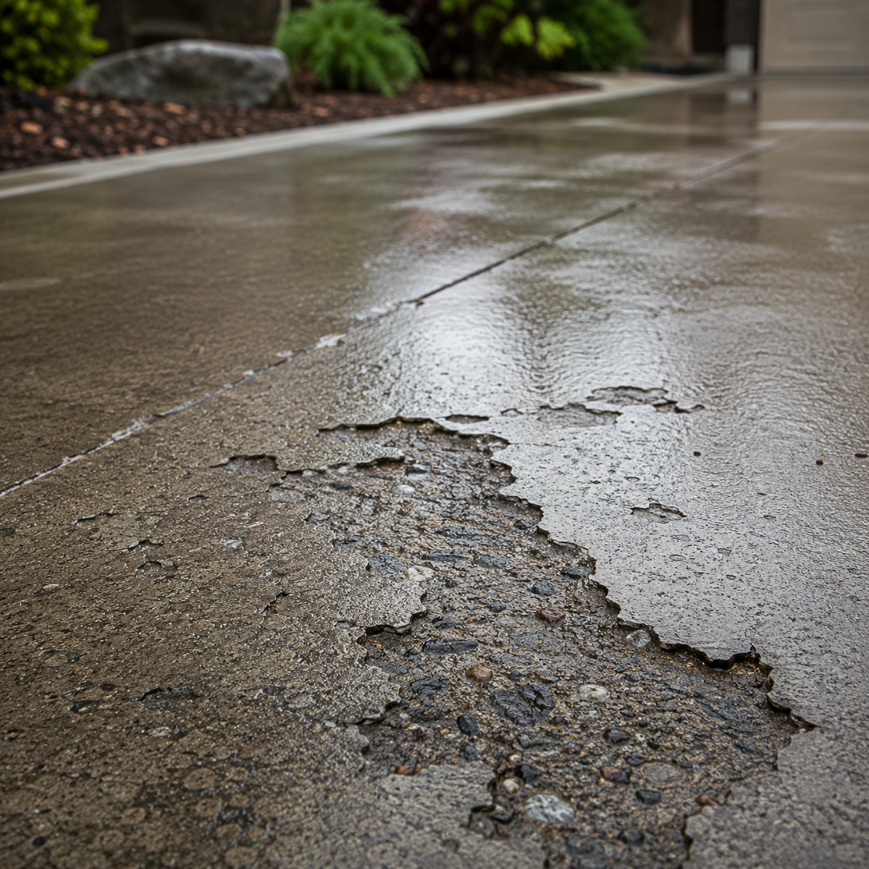 Why Concrete Spalls and Flakes in the Pacific Northwest