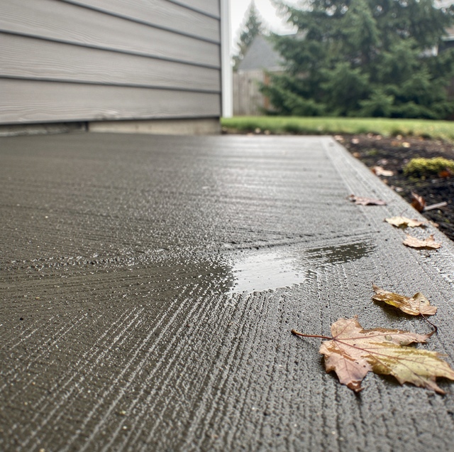 Slippery Concrete When Wet? What Your Surface Is Telling You