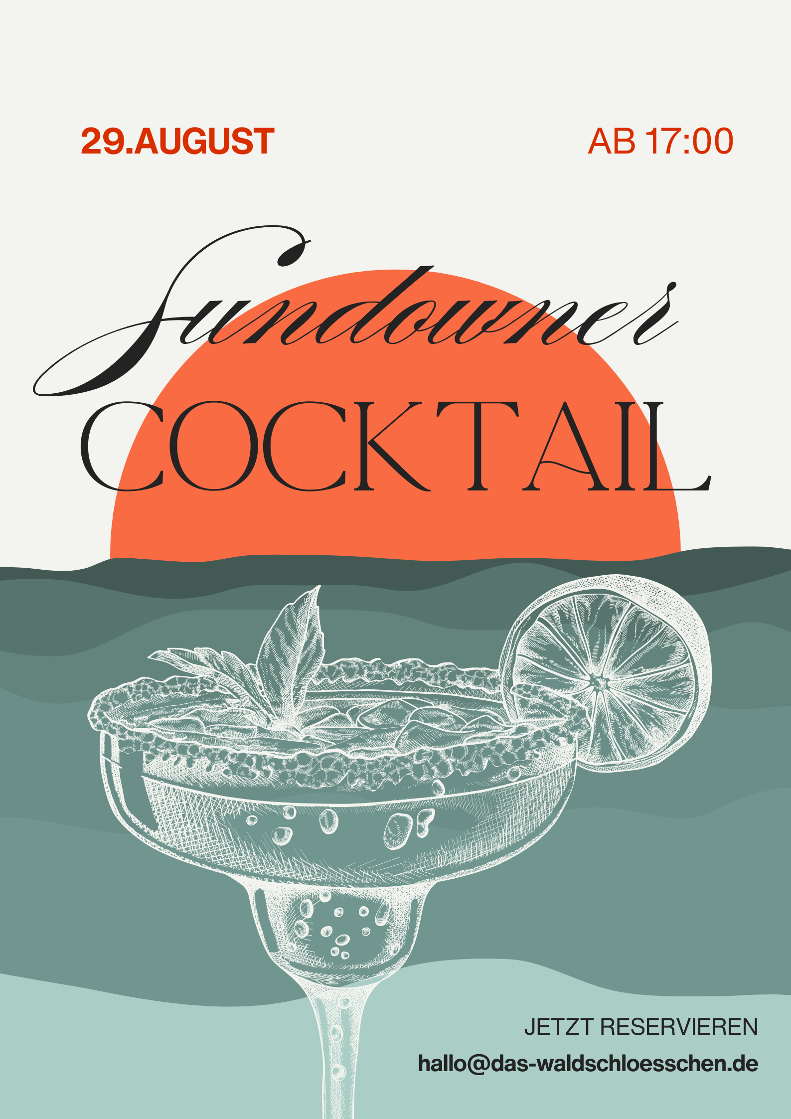 Cocktail-Abend im Waldschlösschen – Mixkunst unter freiem Himmel