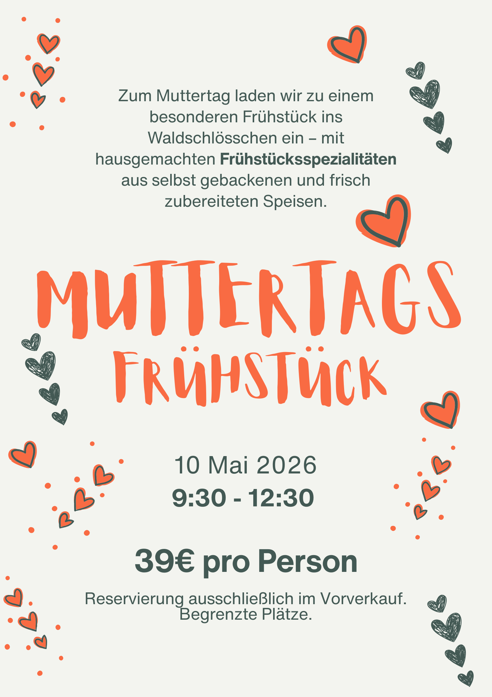 Muttertagsfrühstück / 10.Mai