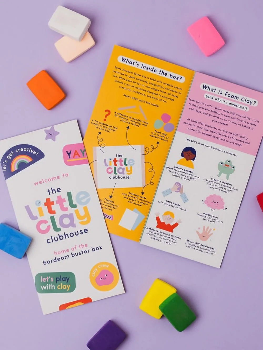 The brilliant @littleclayclubhouse is launching on December 1st! Set your alarms for the most fun clay craft kids you&rsquo;ve ever seen! It was an absolute joy to work with Kayleigh on bringing her brand to life! I love seeing everything come togeth