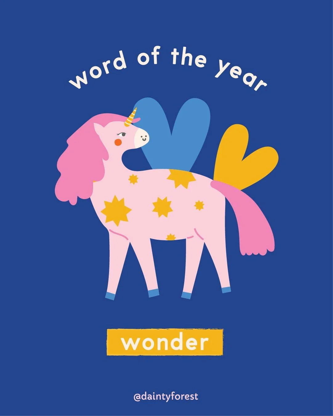 Hello 2026 and hello year of wonder! I love seeking out the wonder in everyday and being surprised by it appearing in unexpected places. I think we lose our sense of wonder as we grow up but it's so important to keep hold of it, as elusive as it may 