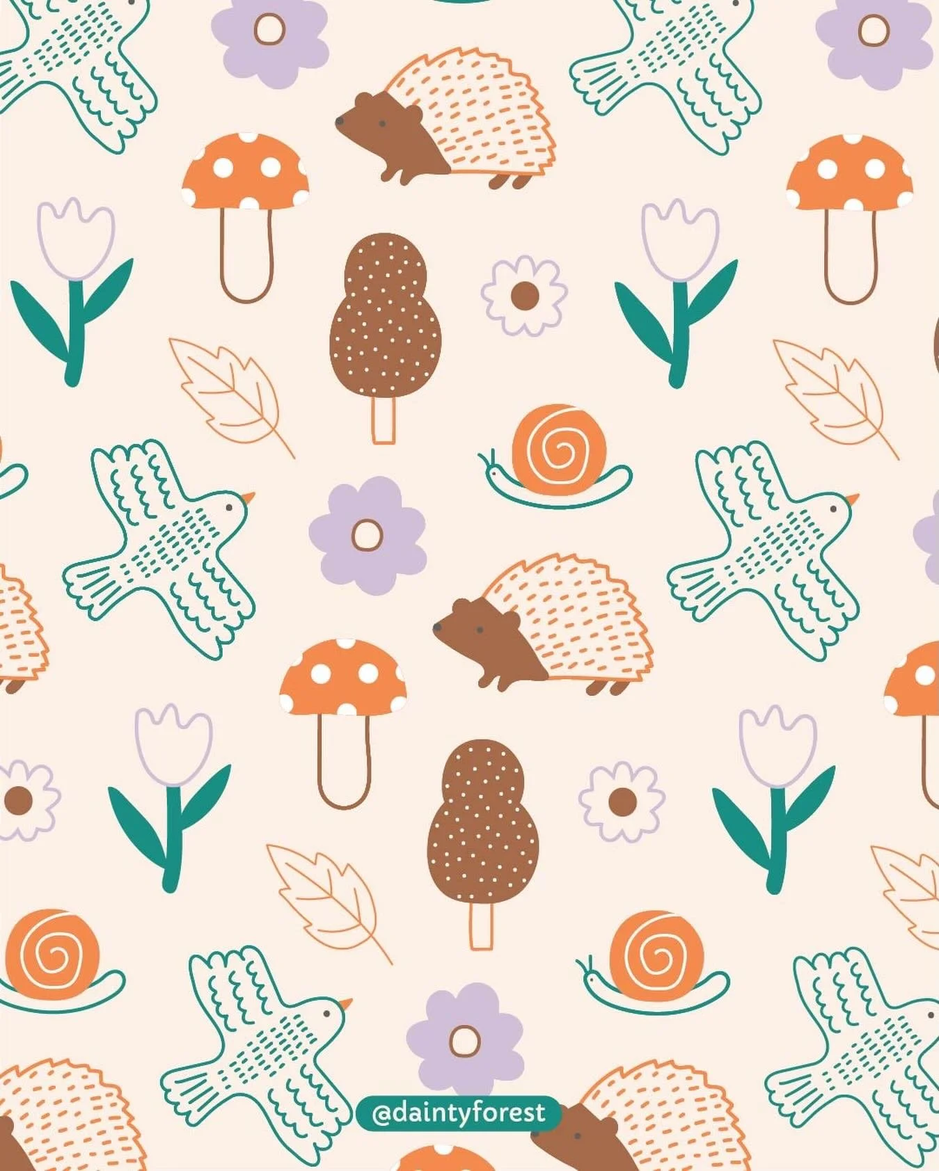 Day 7 + 8: WOODLAND
#thepatternchallengebymelwinter26 @melanie.johnsson