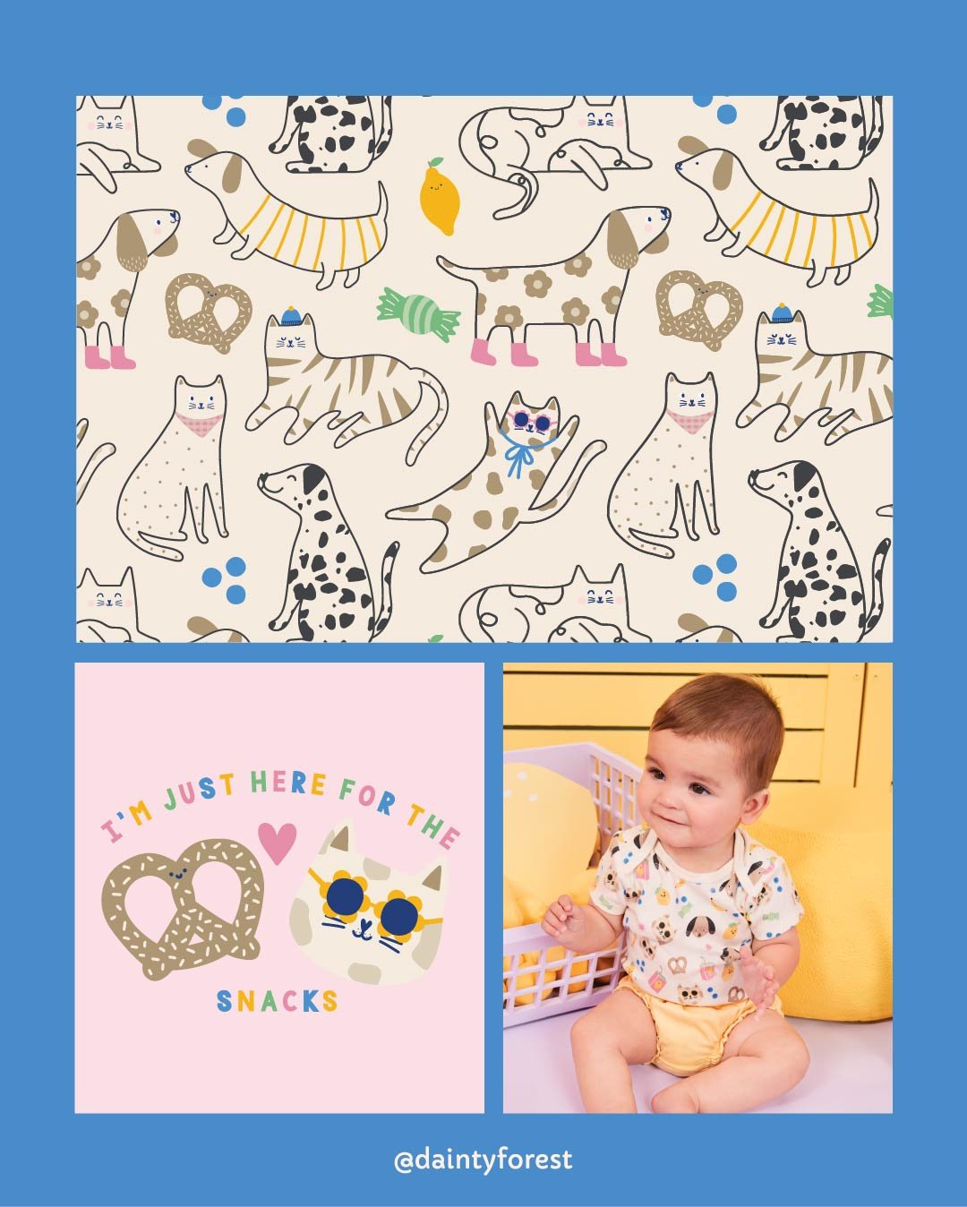 There&rsquo;s always room for more joy in life. If you're here for the snacks and the cuteness, then welcome! 🥨🍋✨

This little pattern was created for the @garanimals world, where curious critters, pretzels, lemons, and tiny details all happily liv