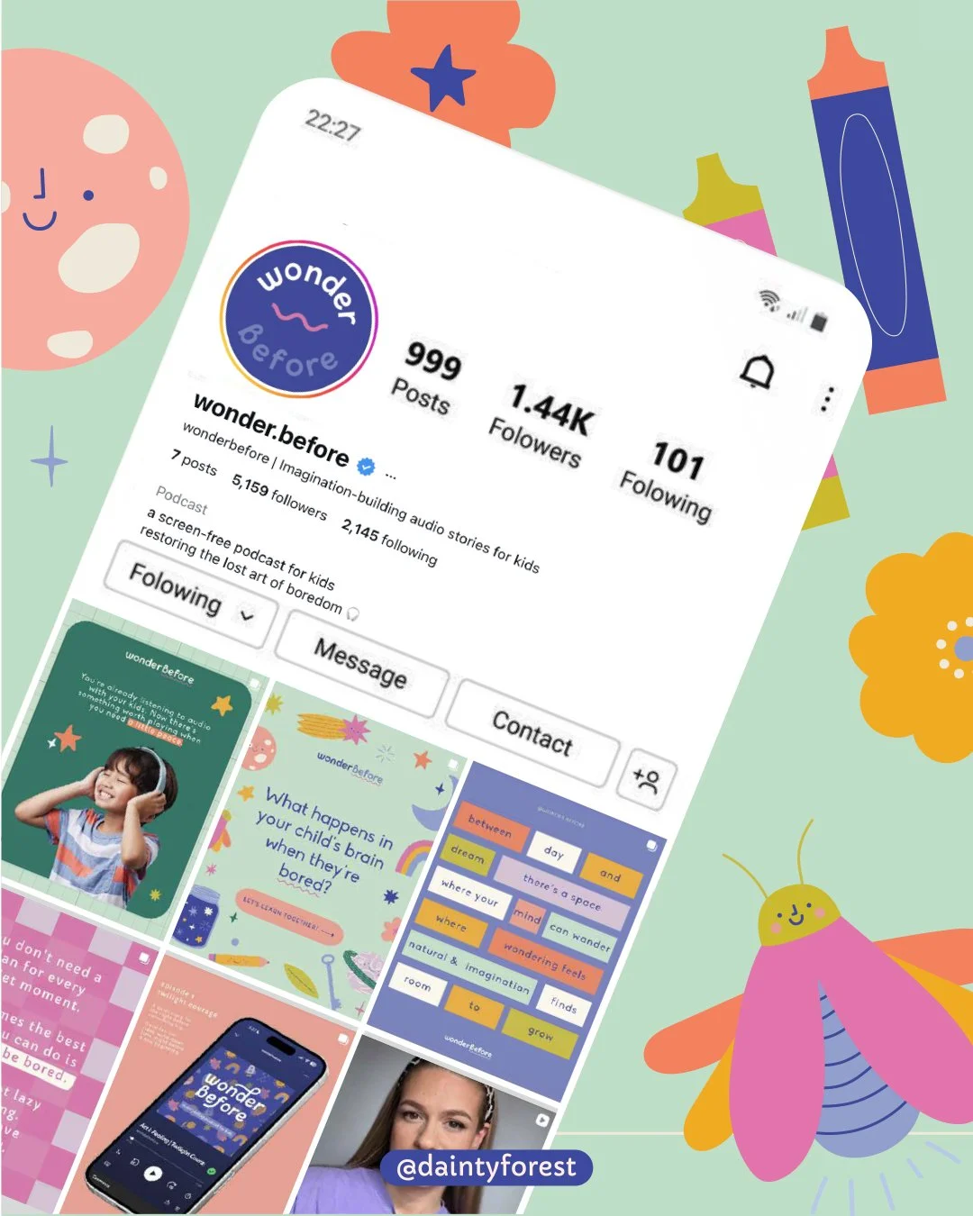 Branding should make your business feel lighter, not louder.

This is @wonder.before in action. 
A cohesive brand where every colour, illustration and layout works together, so showing up feels simple.

No second-guessing.
No reinventing the wheel.
N